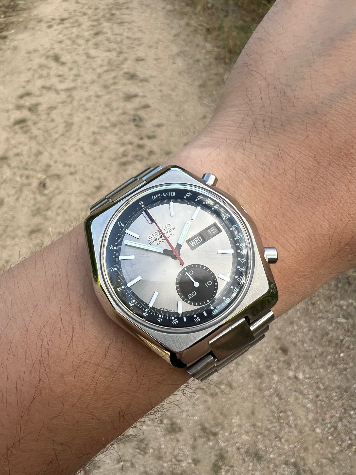 Chronograph Seiko Hexagon