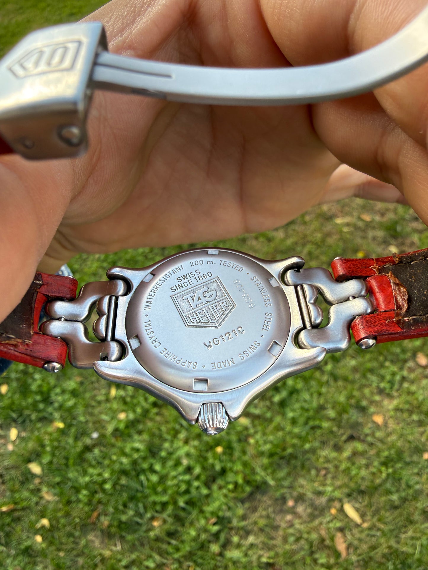 Tag Heuer Link Red vintage