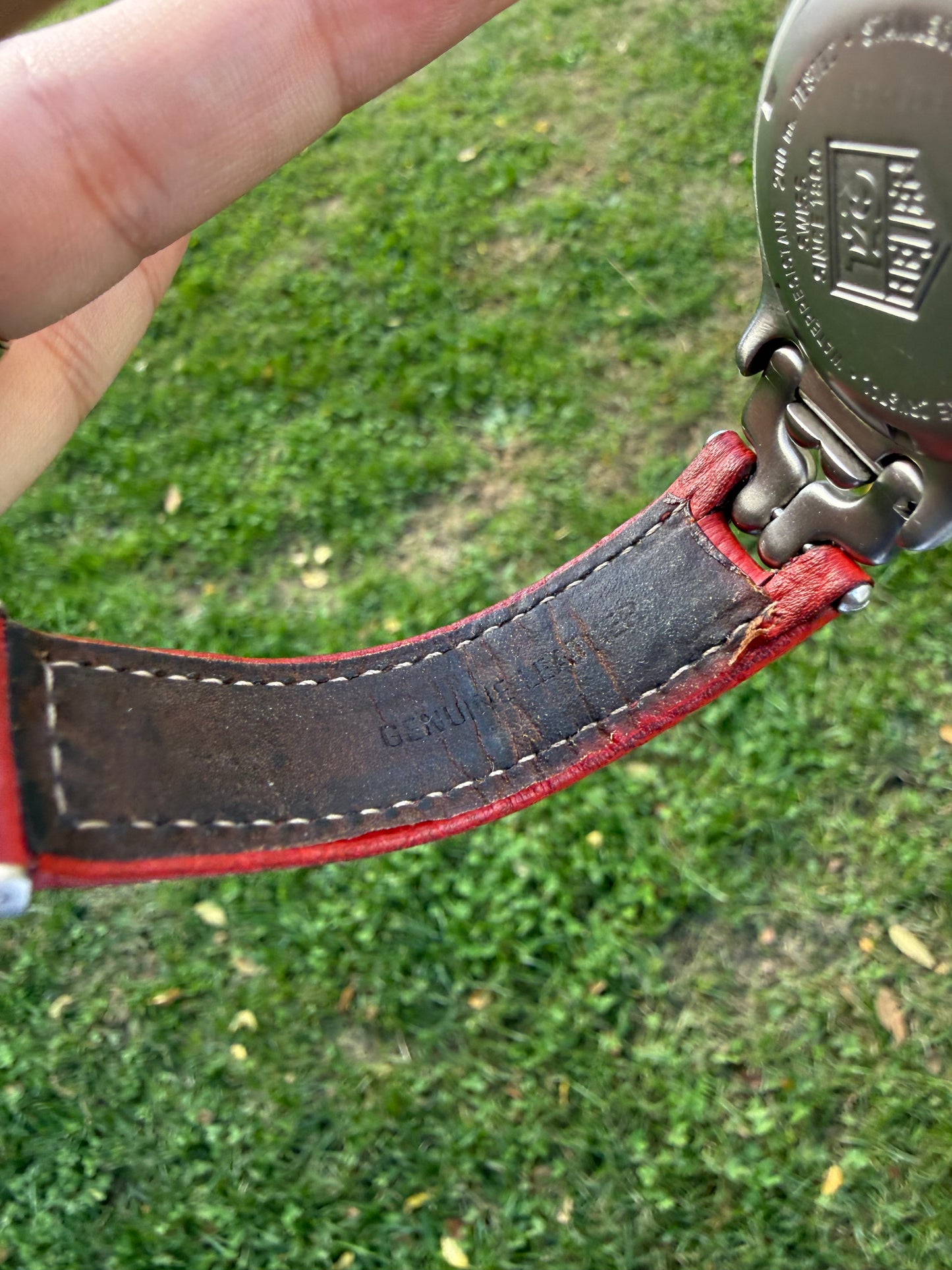 Tag Heuer Link Red vintage