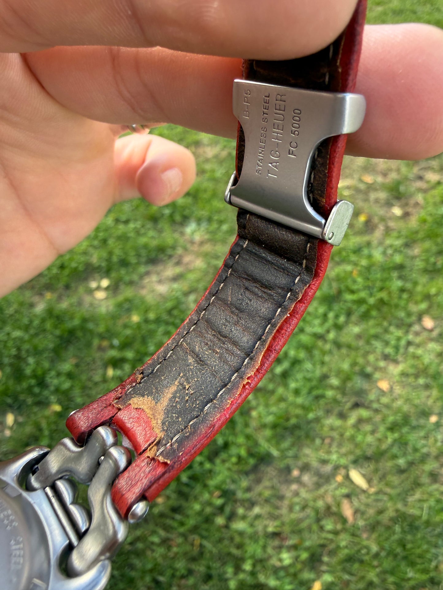 Tag Heuer Link Red vintage