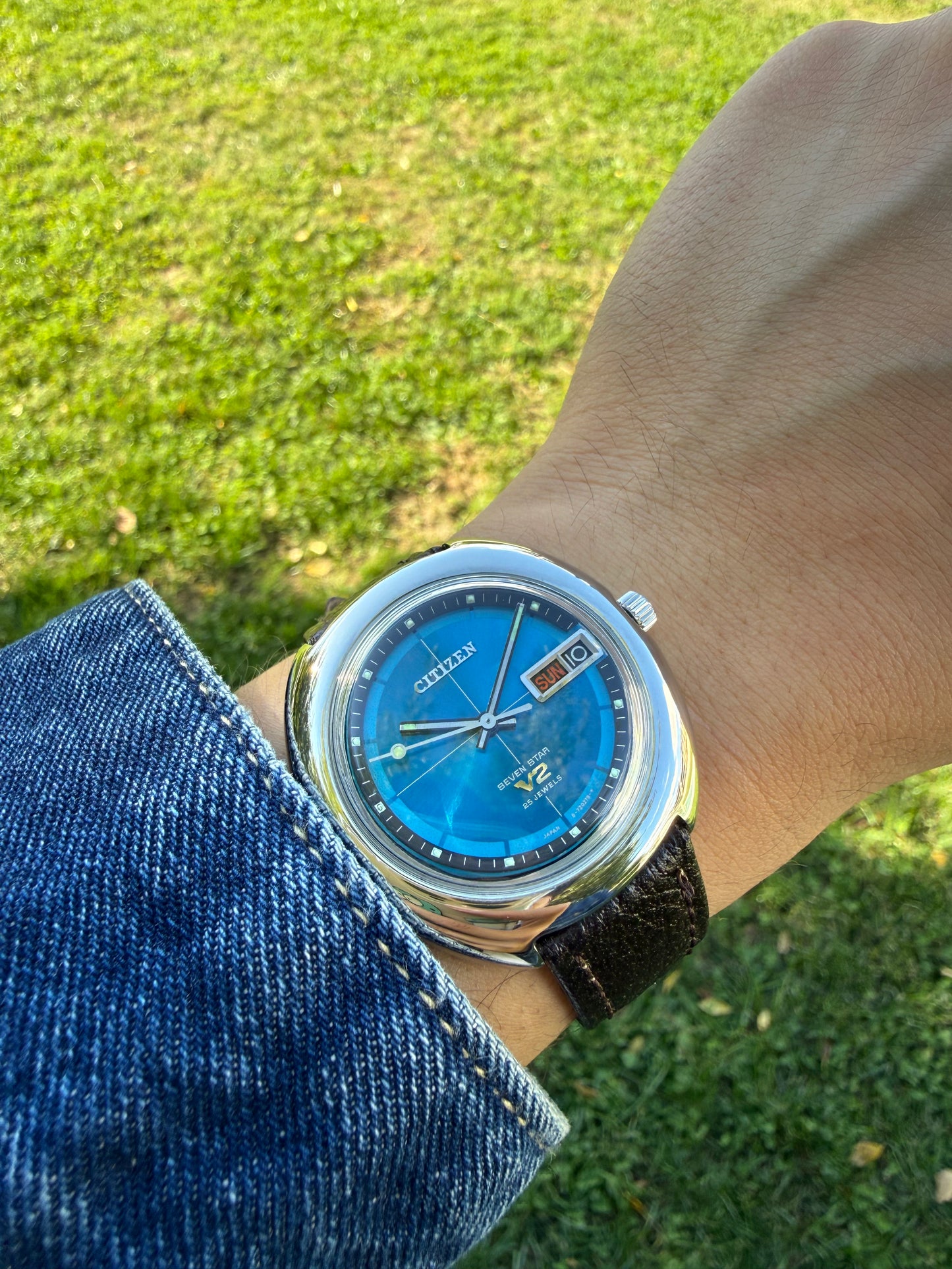 Citizen Blue vintage
