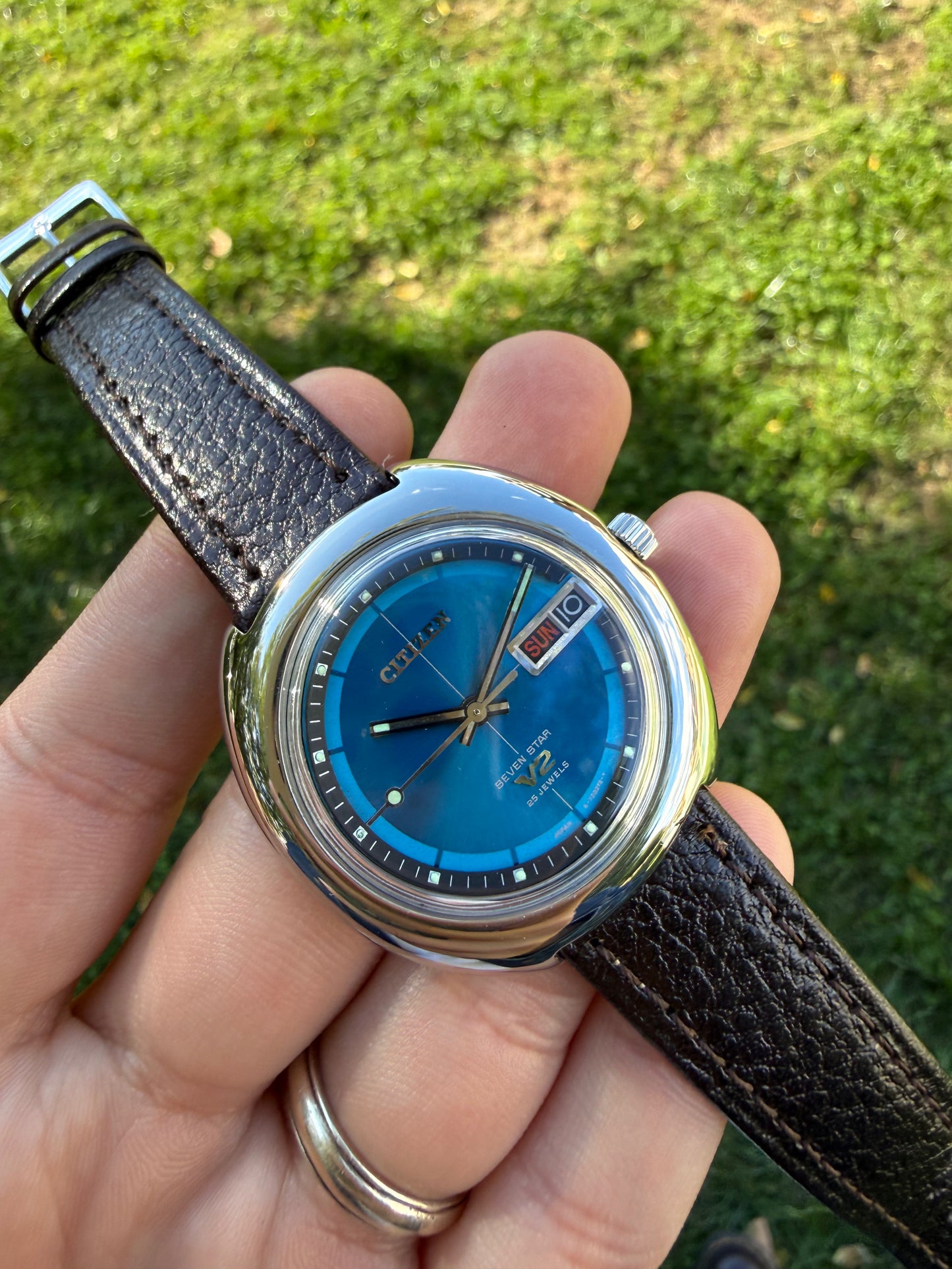 Citizen Blue vintage