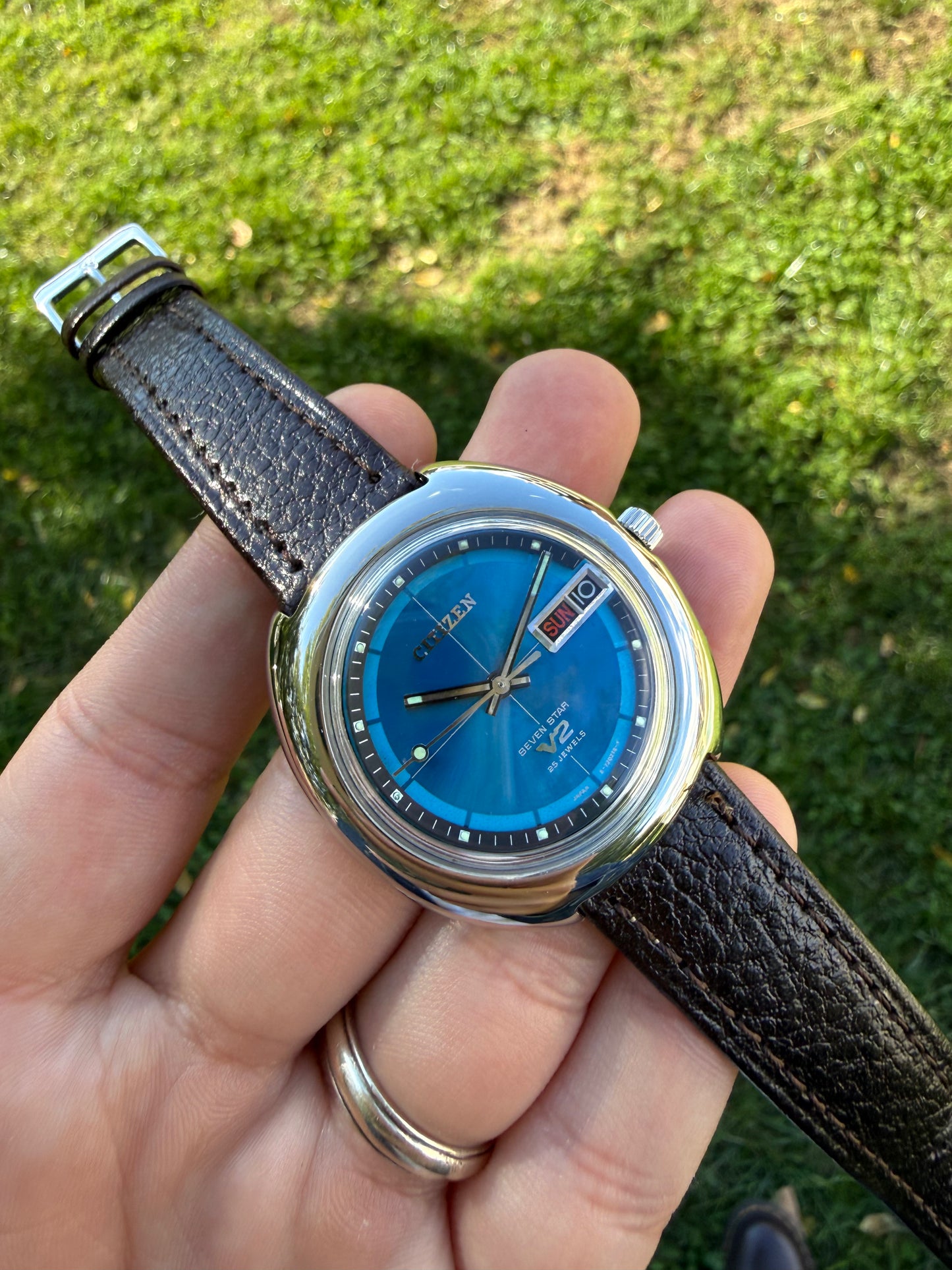 Citizen Blue vintage