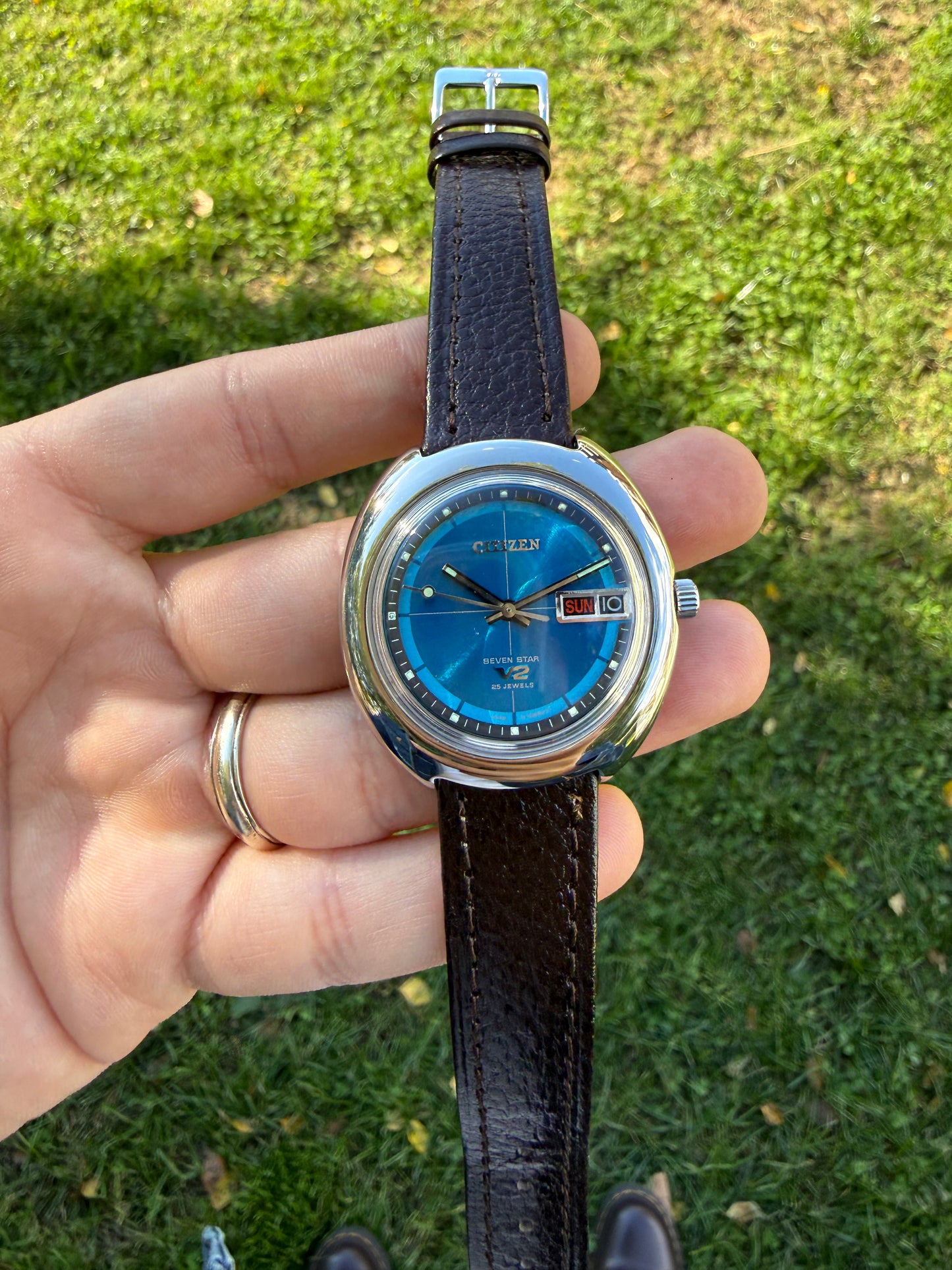 Citizen Blue vintage