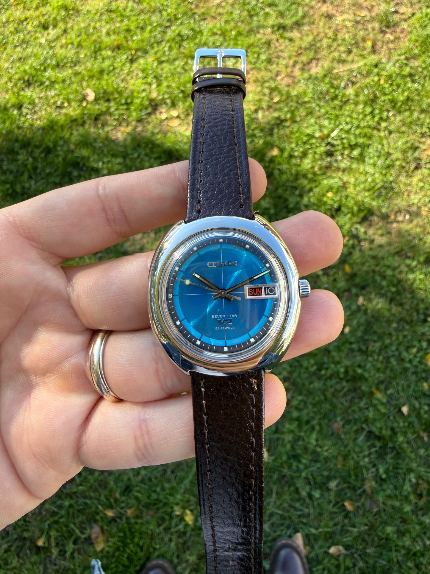 Citizen Blue vintage