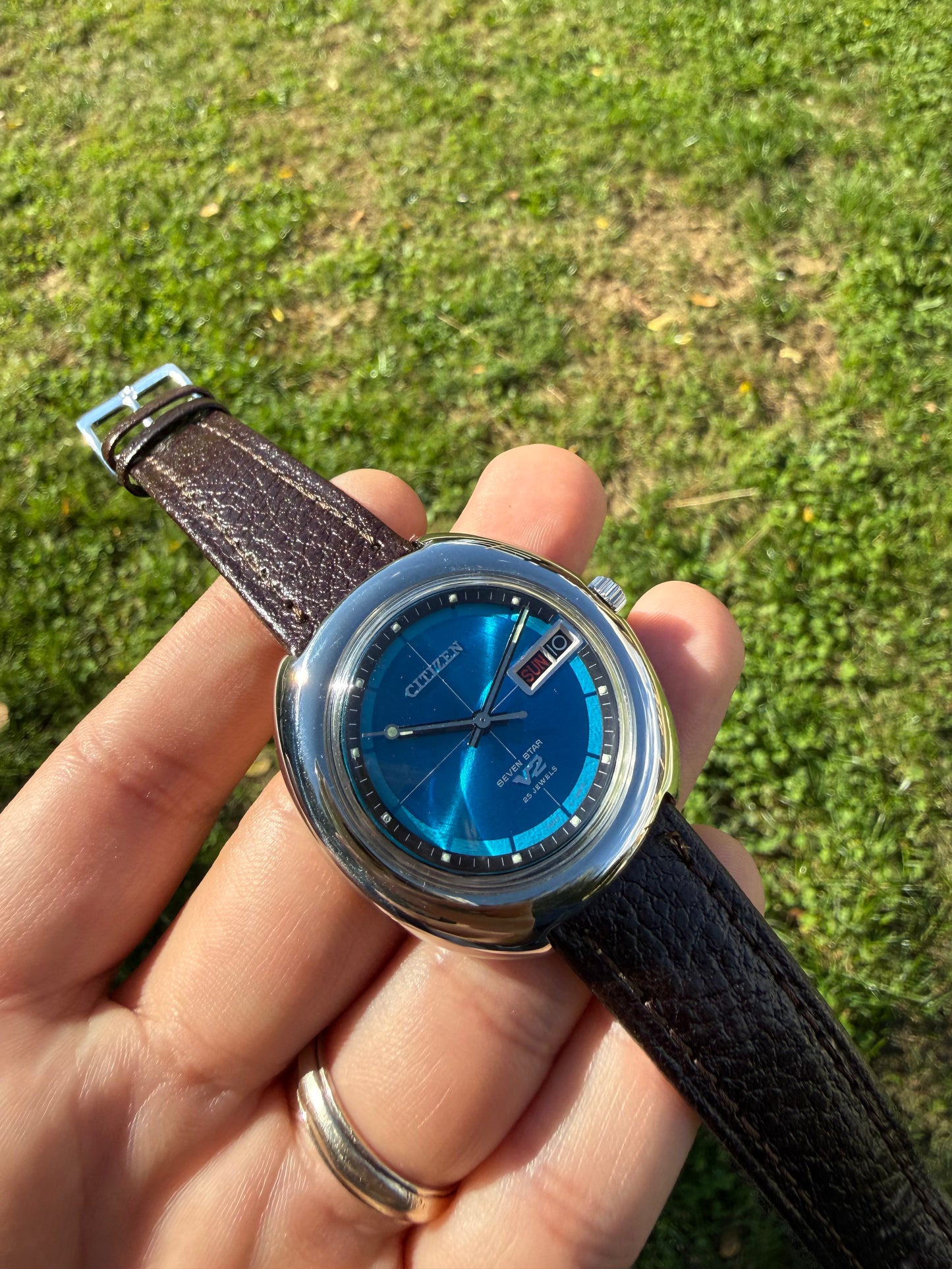 Citizen Blue vintage