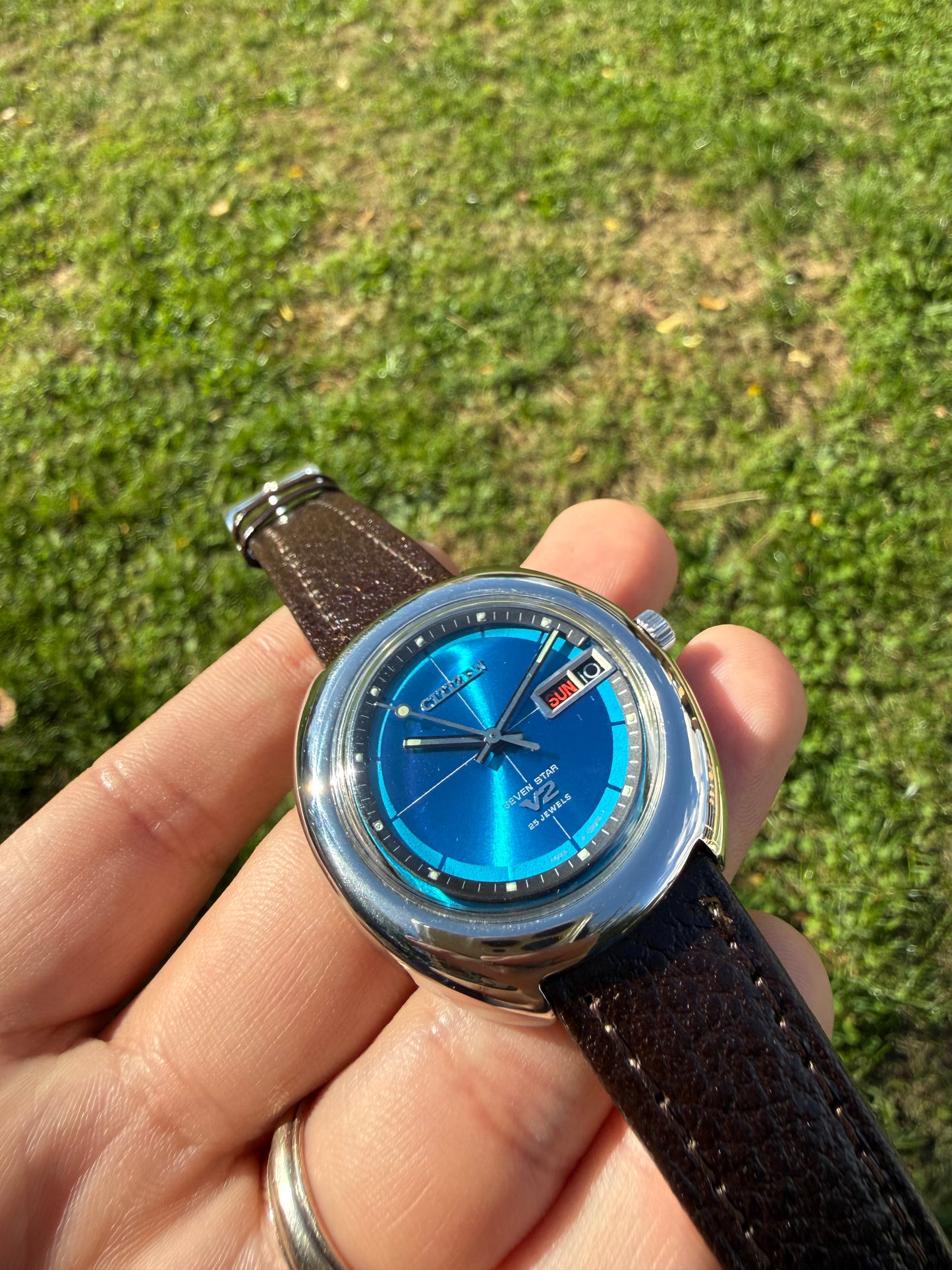 Citizen Blue vintage