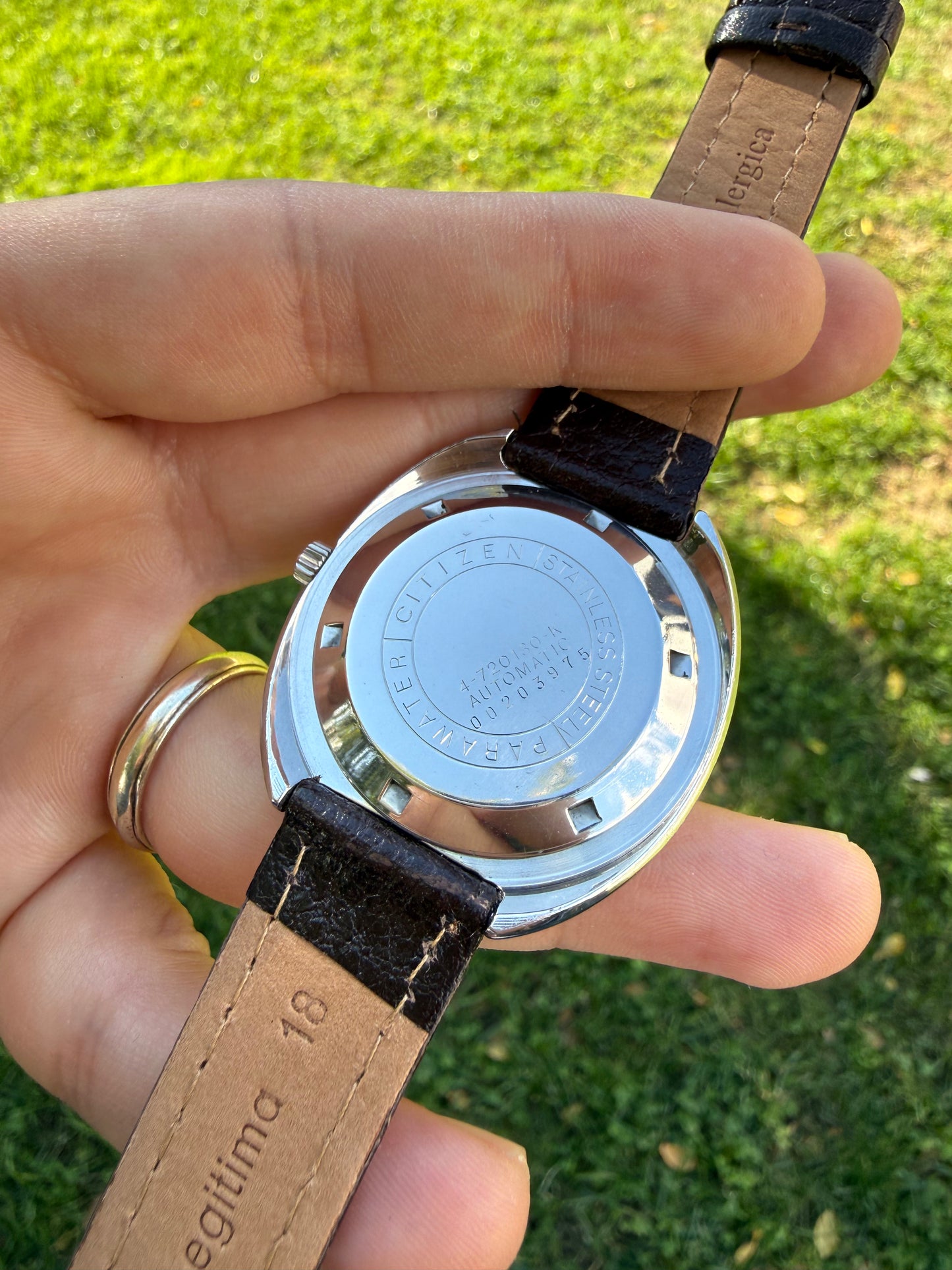 Citizen Blue vintage