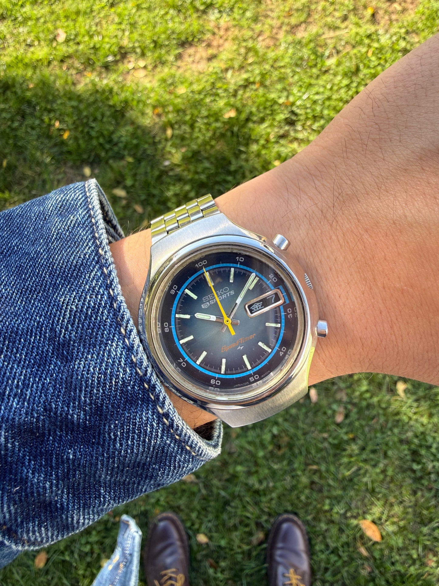 Seiko 5 Speedtimer FlyBack vintage