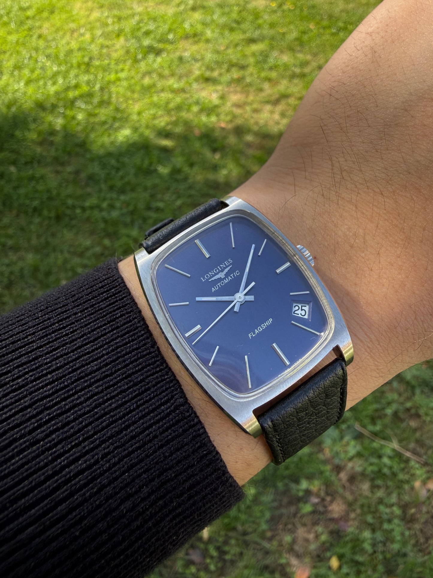 Longines Flagship Tank Blue