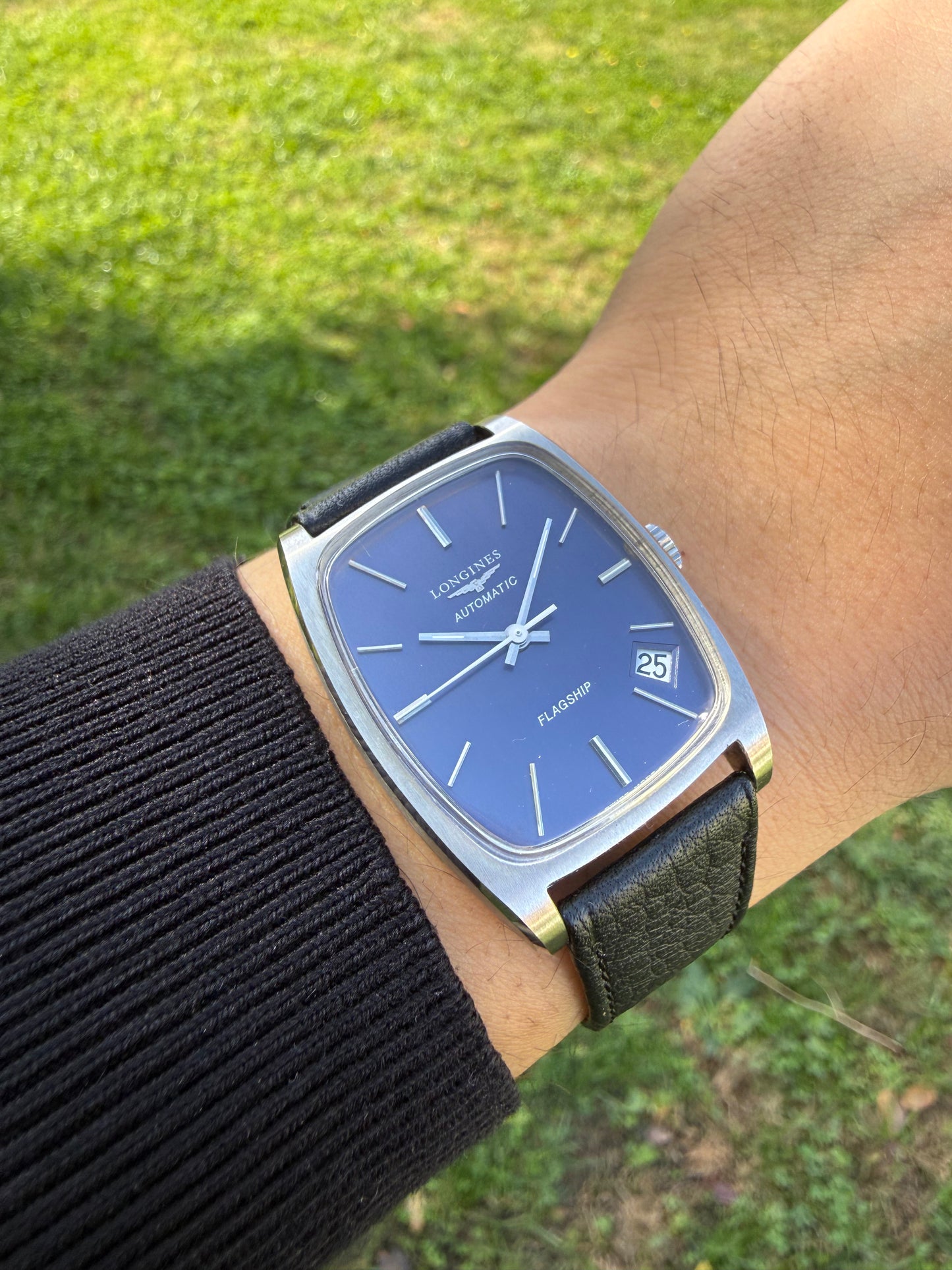 Longines Flagship Tank Blue