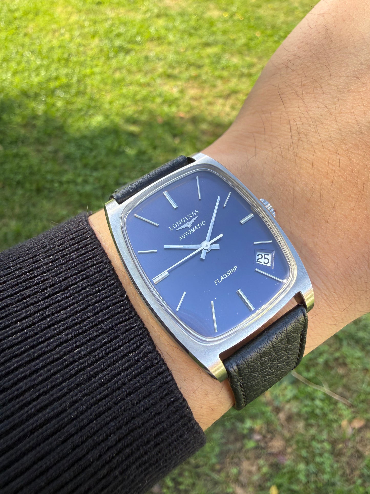 Longines Flagship Tank Blue