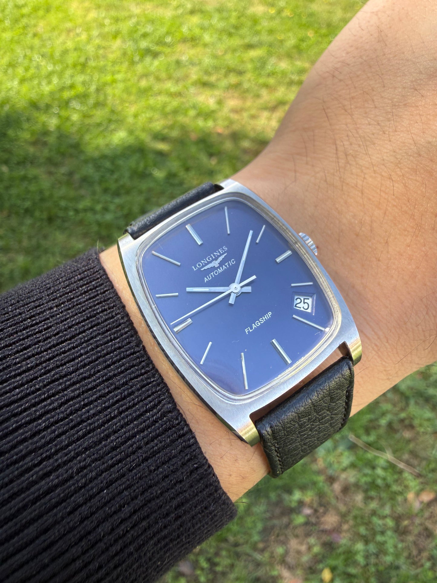Longines Flagship Tank Blue
