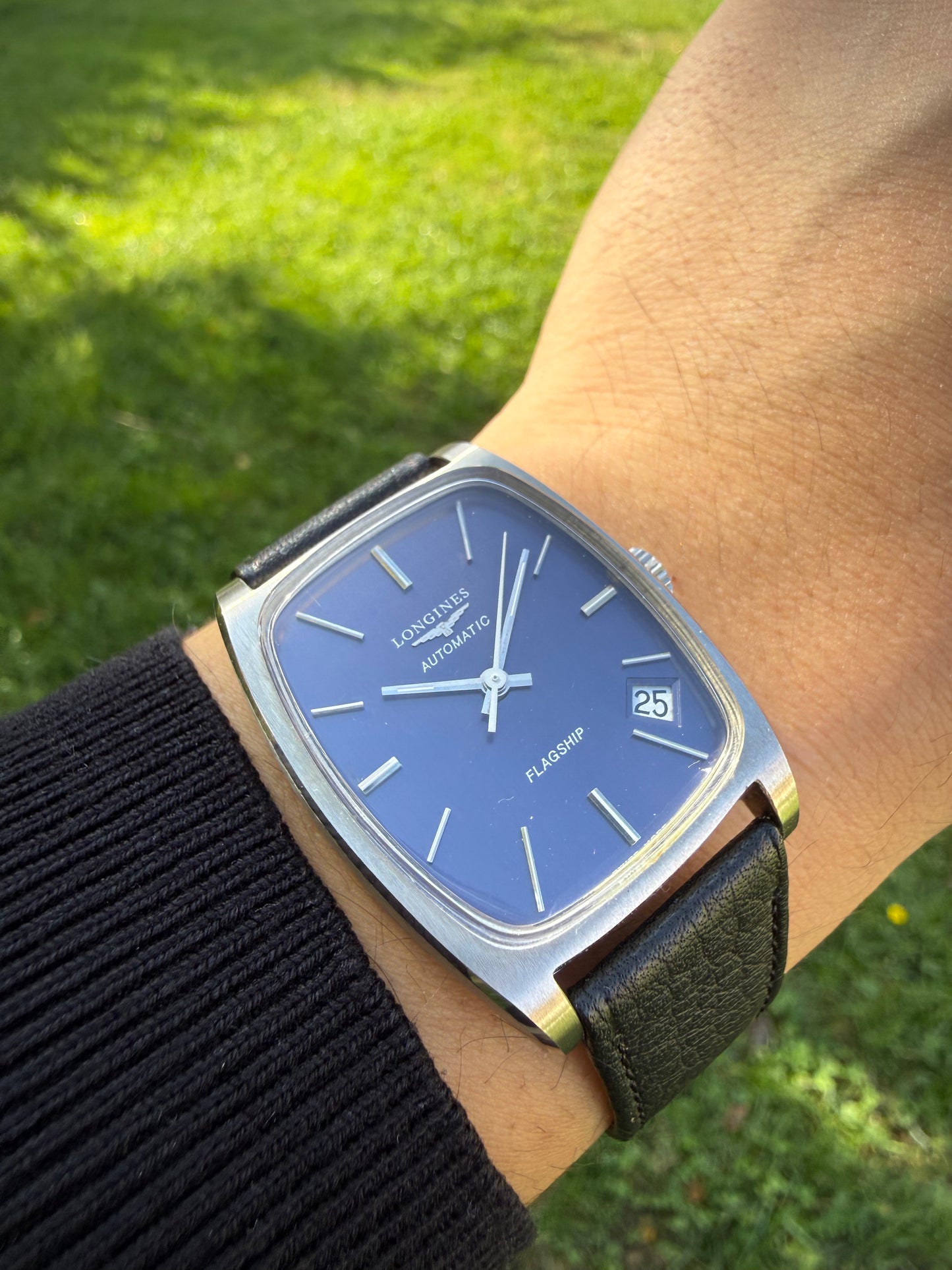 Longines Flagship Tank Blue