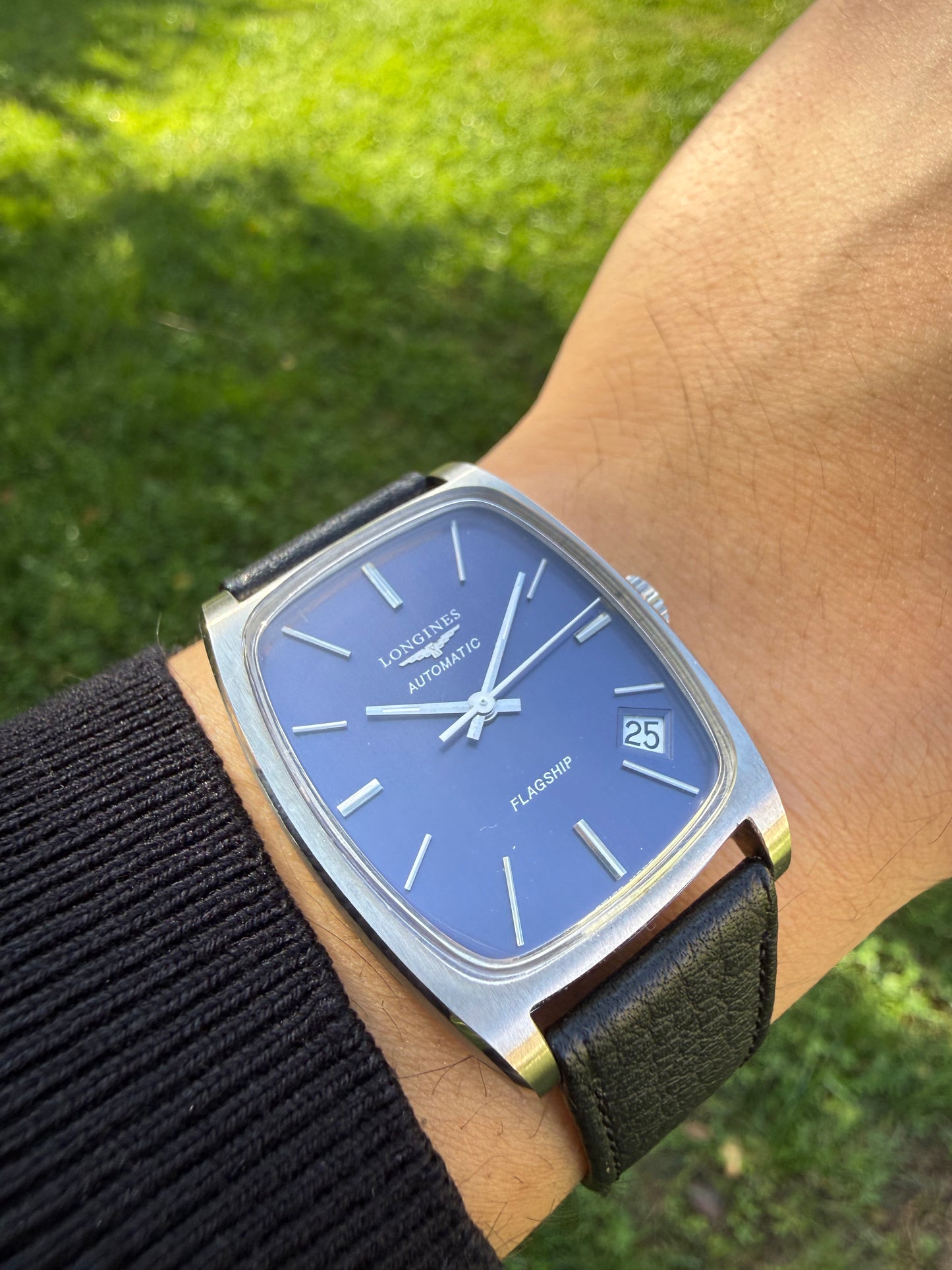 Longines Flagship Tank Blue
