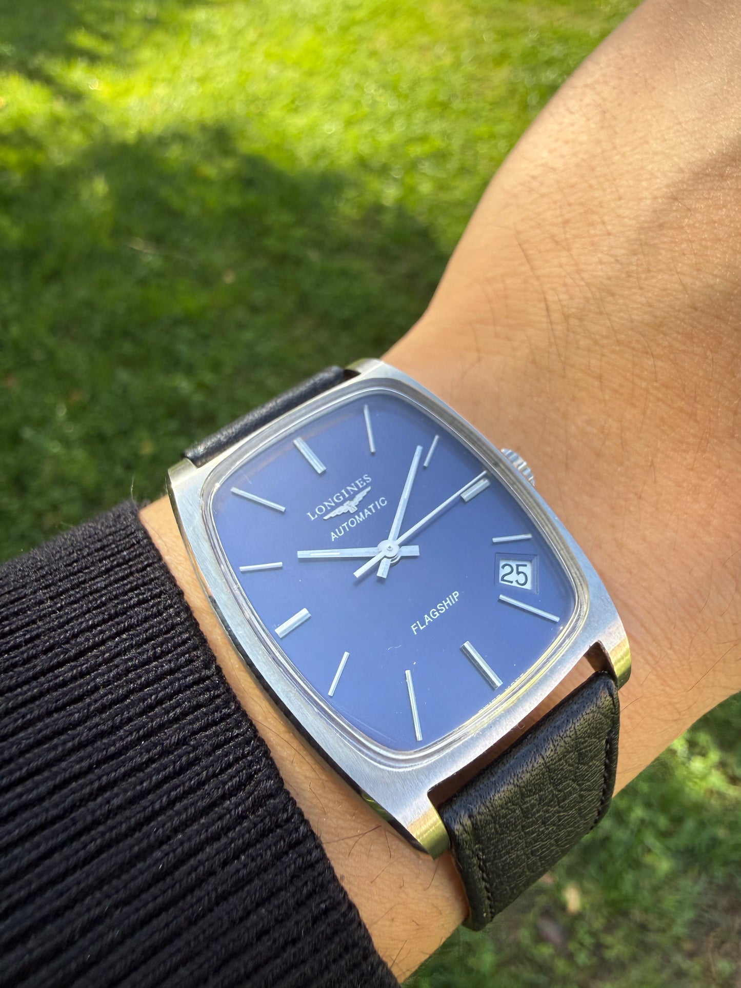 Longines Flagship Tank Blue
