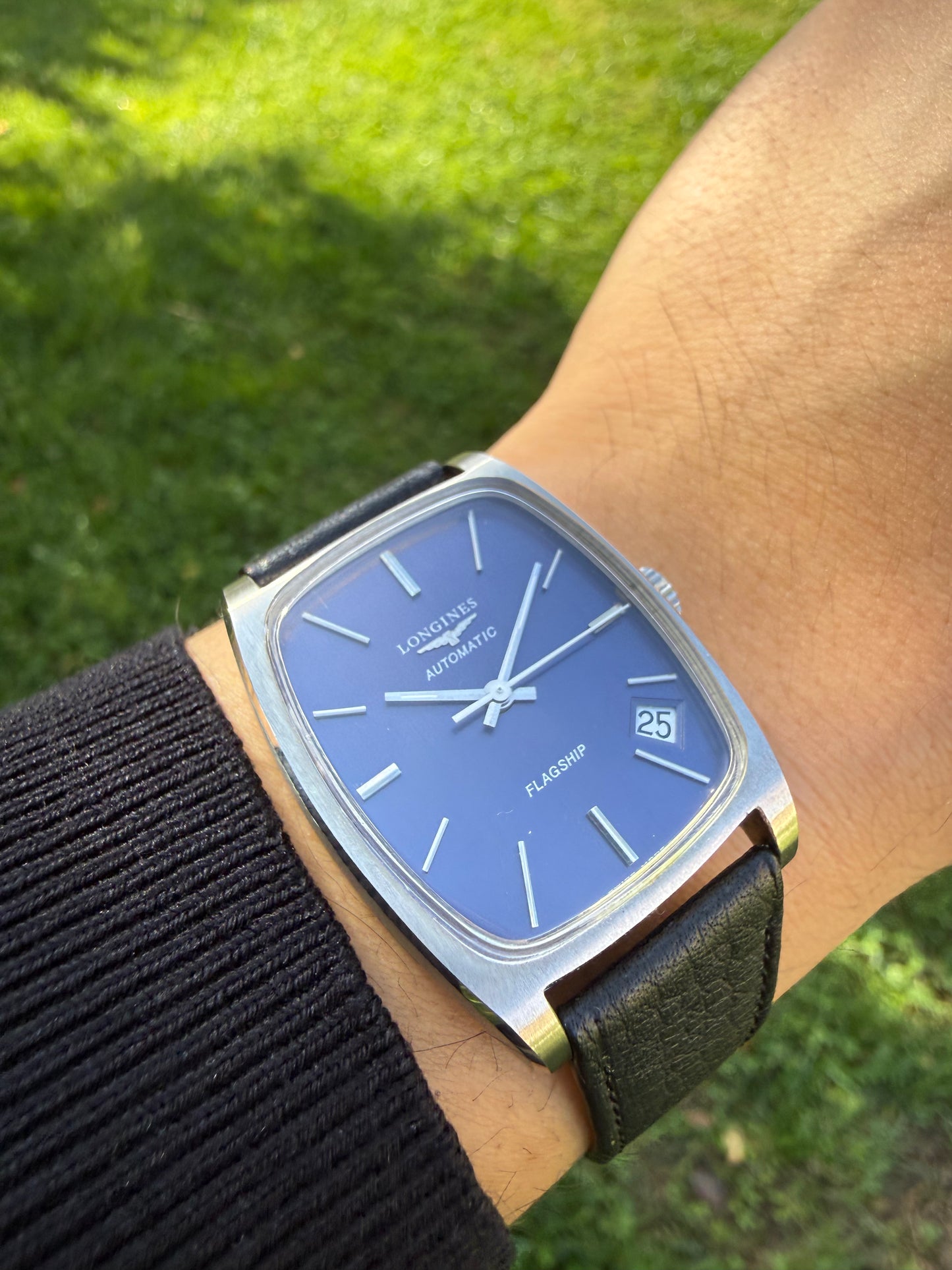 Longines Flagship Tank Blue