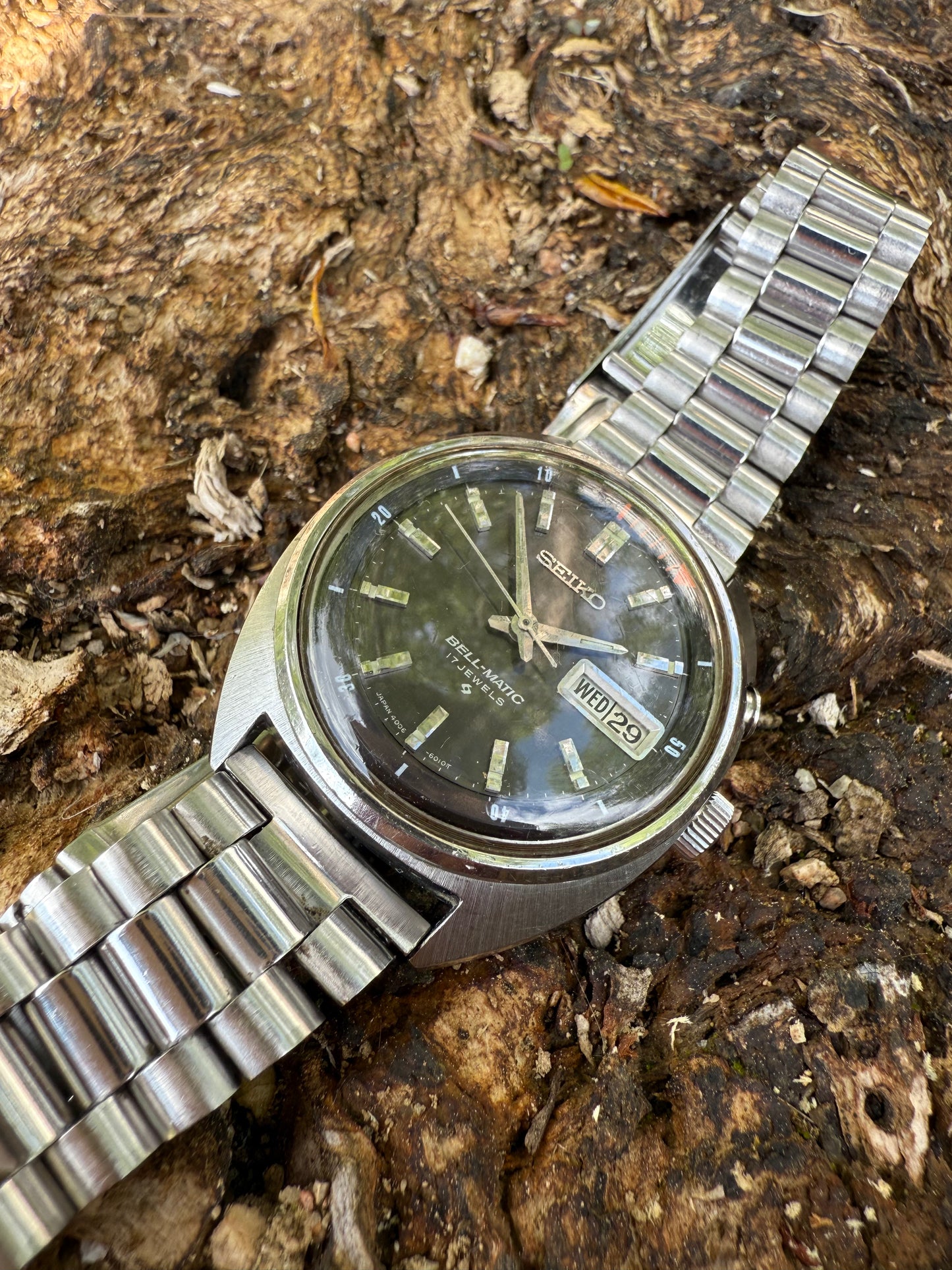 Seiko Bell-Matic alarma