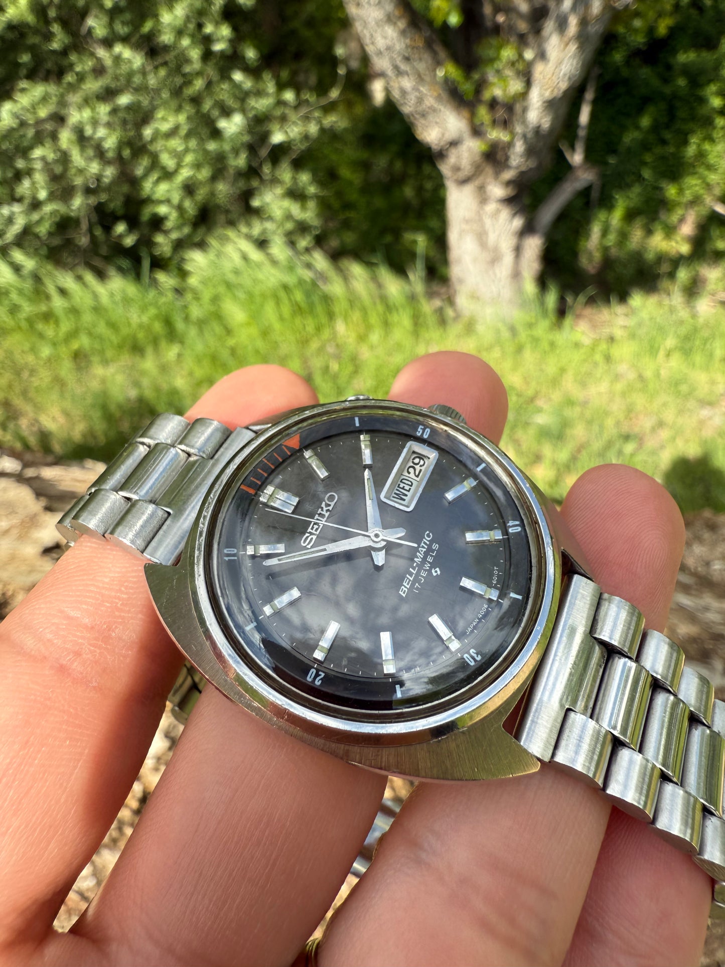 Seiko Bell-Matic alarma
