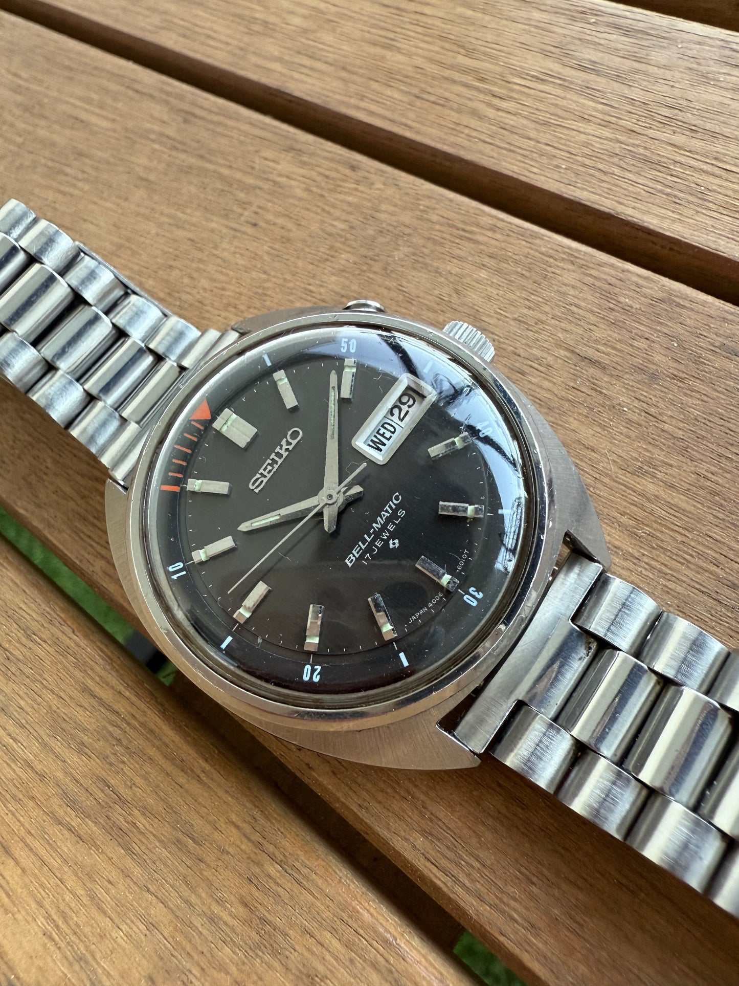 Seiko Bell-Matic alarma
