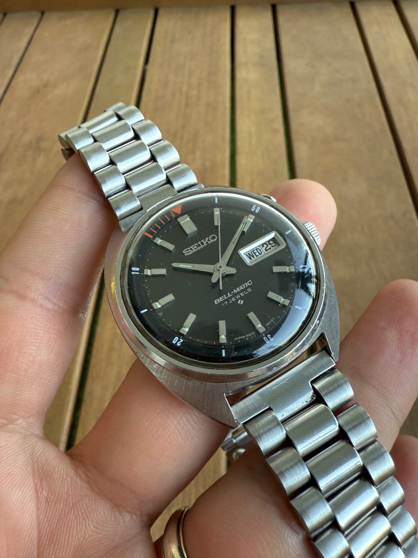 Seiko Bell-Matic alarma