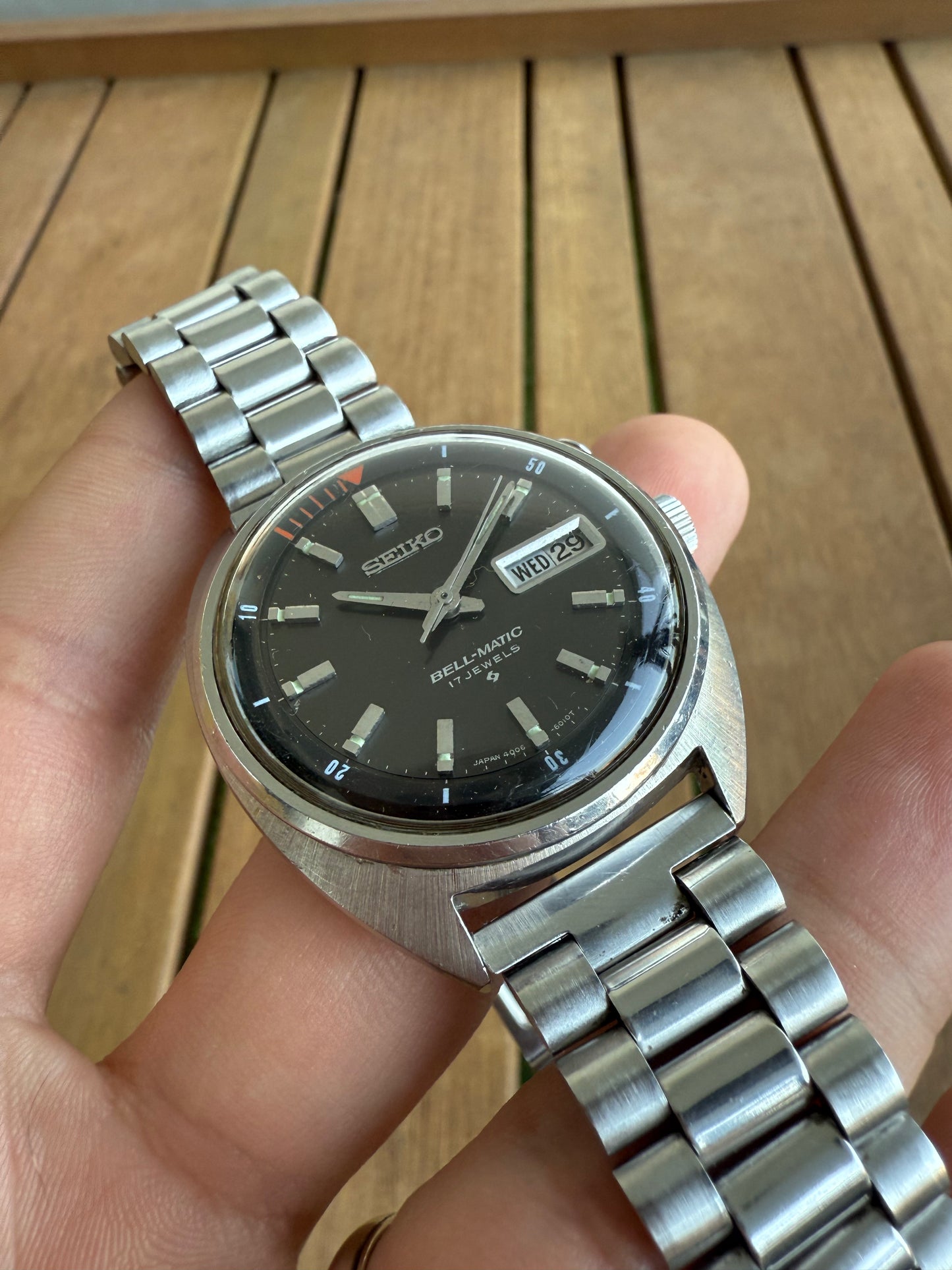 Seiko Bell-Matic alarma