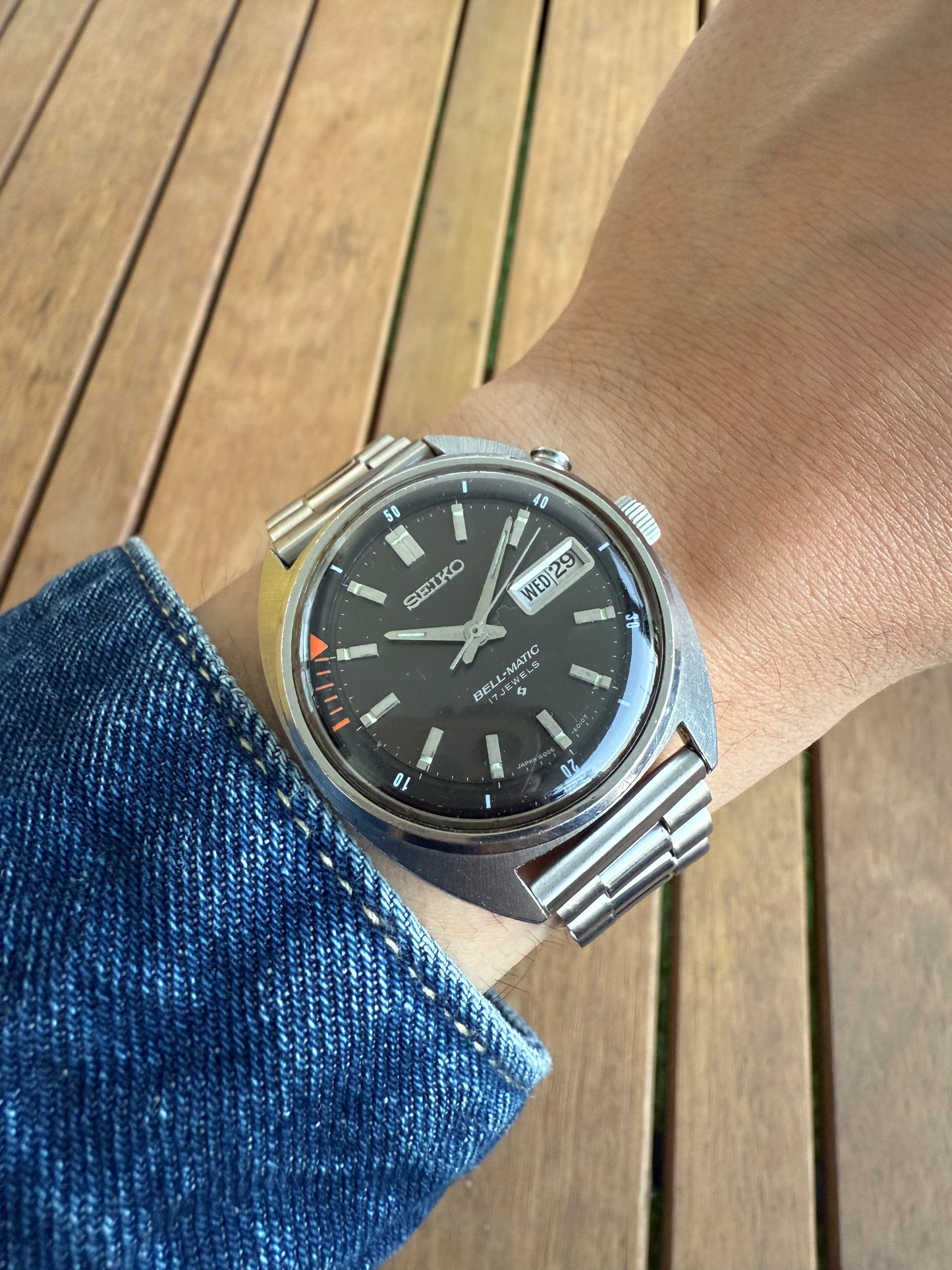 Seiko Bell-Matic alarma