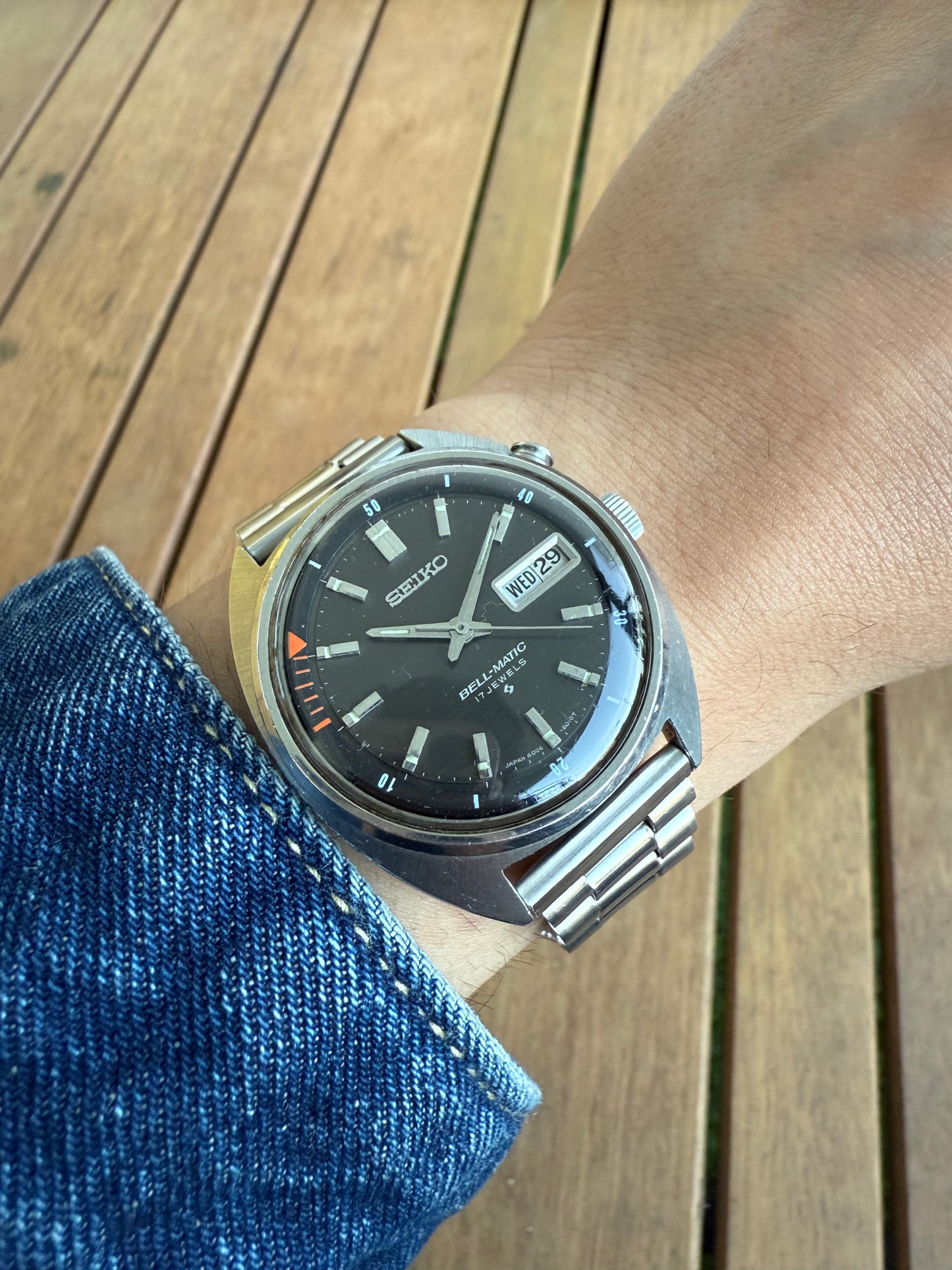 Seiko Bell-Matic alarma
