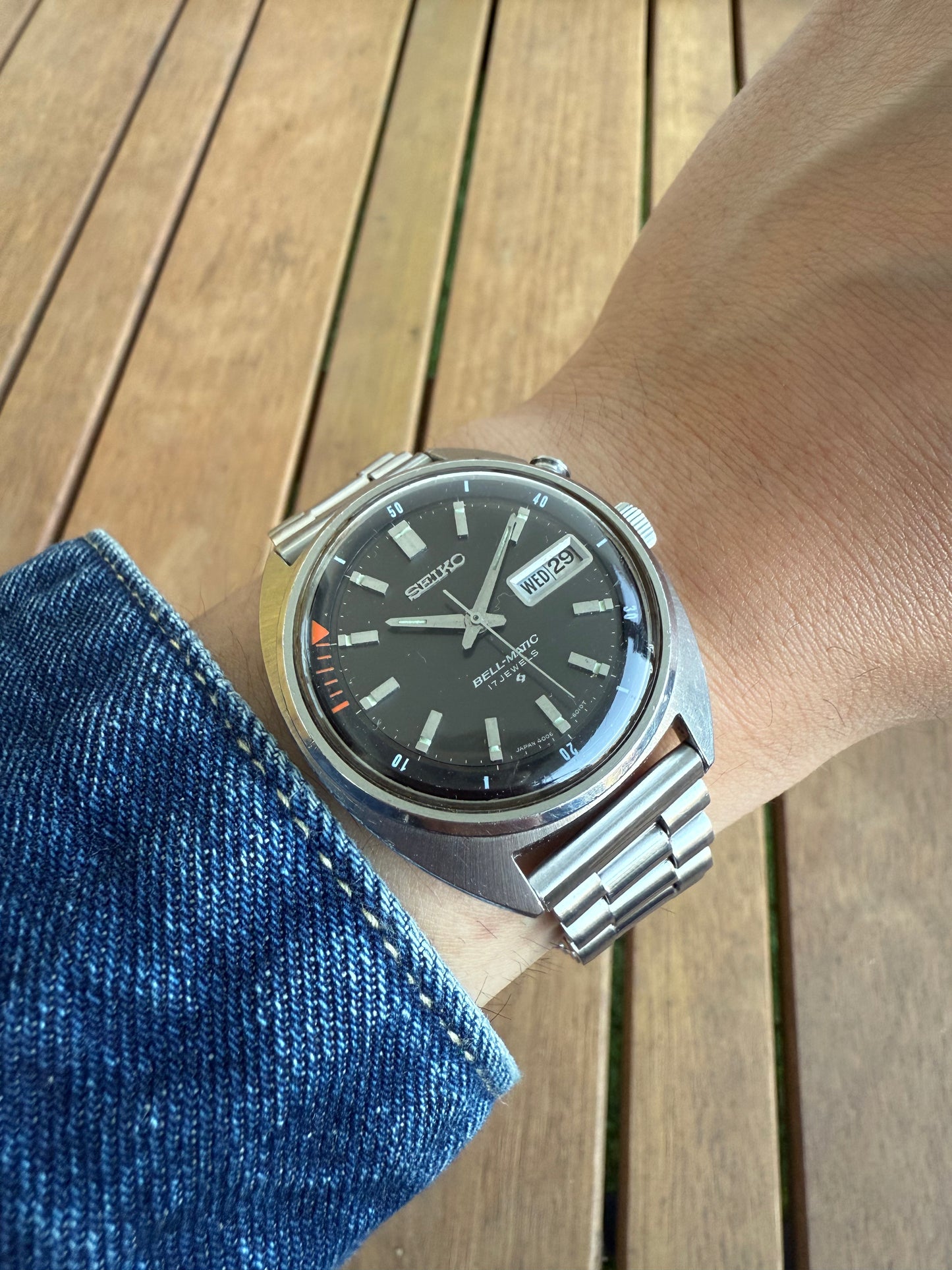 Seiko Bell-Matic alarma