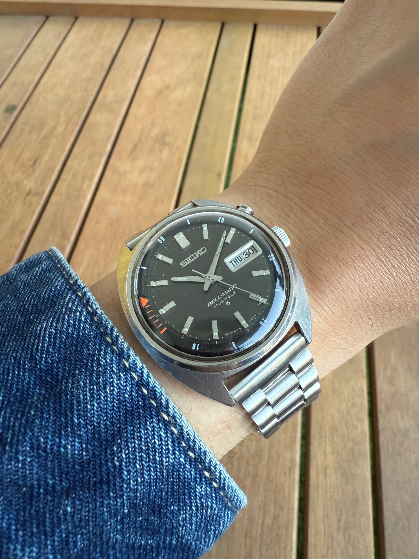 Seiko Bell-Matic alarma