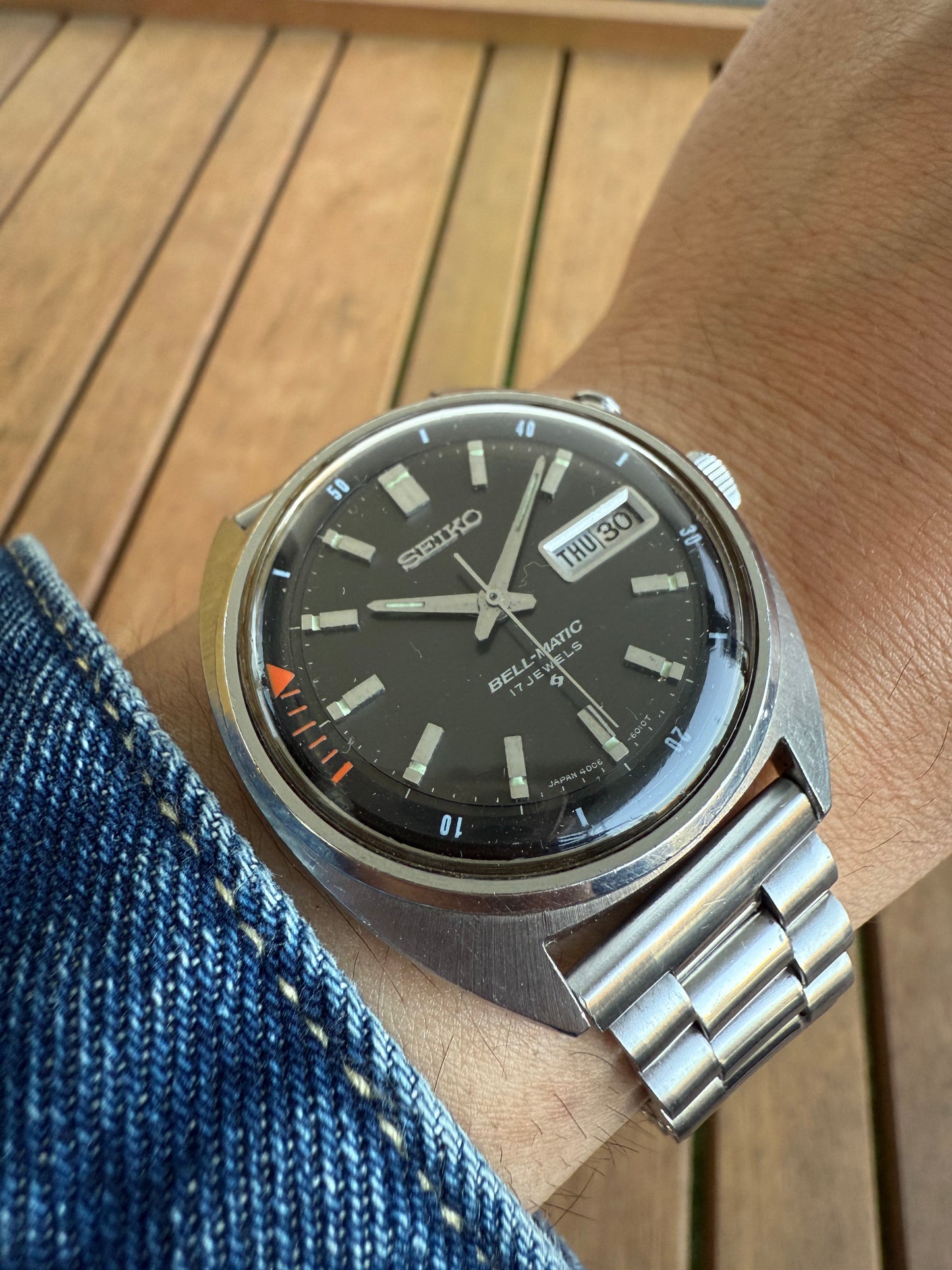 Seiko Bell-Matic alarma