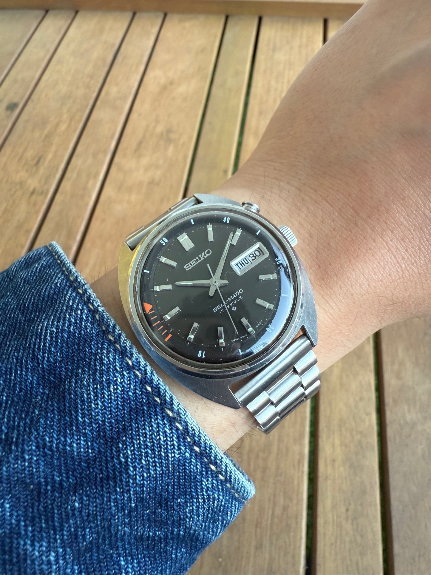 Seiko Bell-Matic alarma