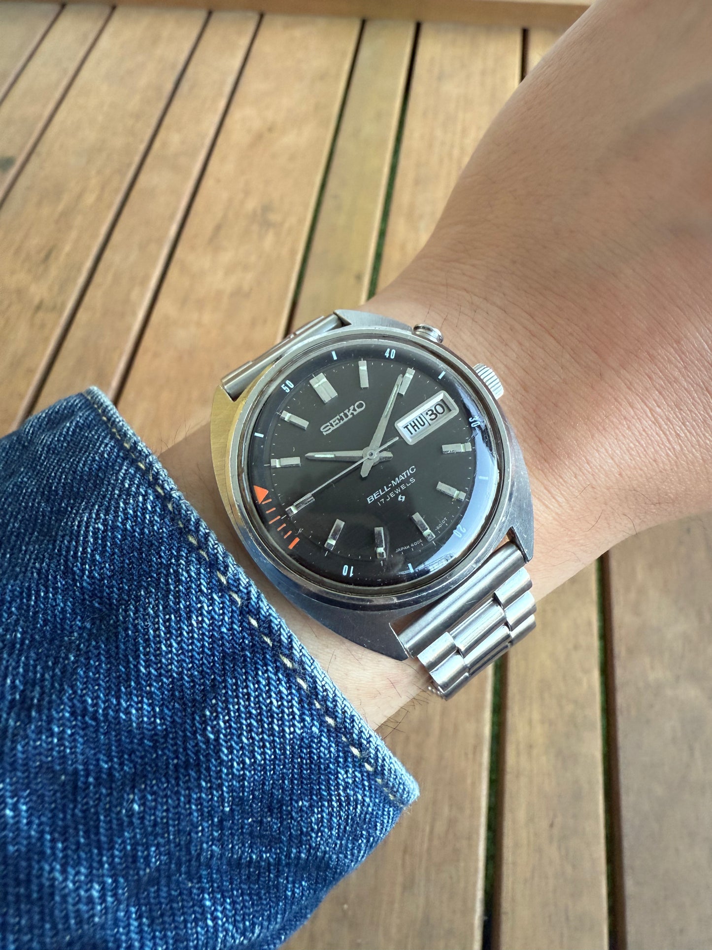 Seiko Bell-Matic alarma