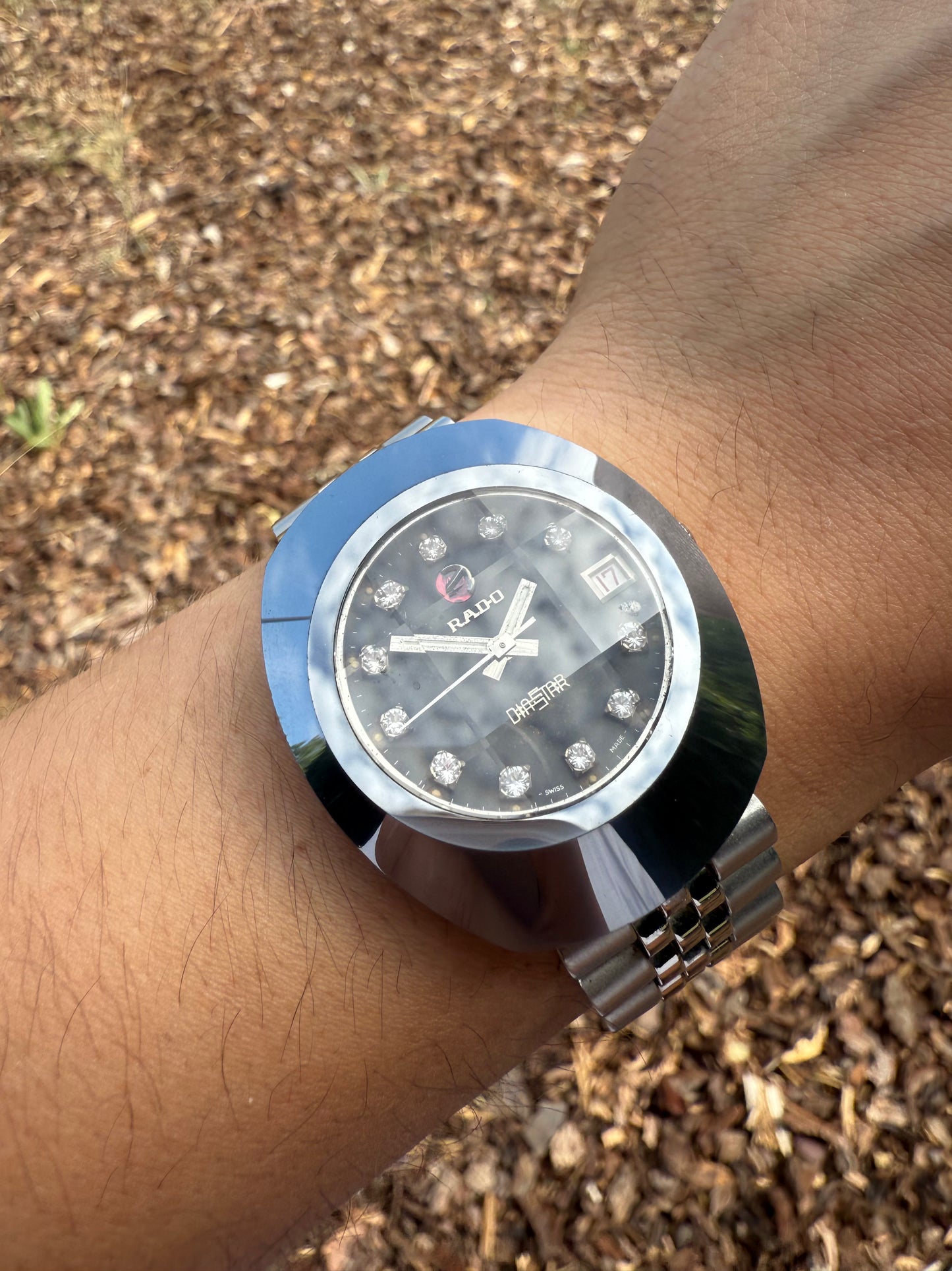 Rado diastar diamond dial