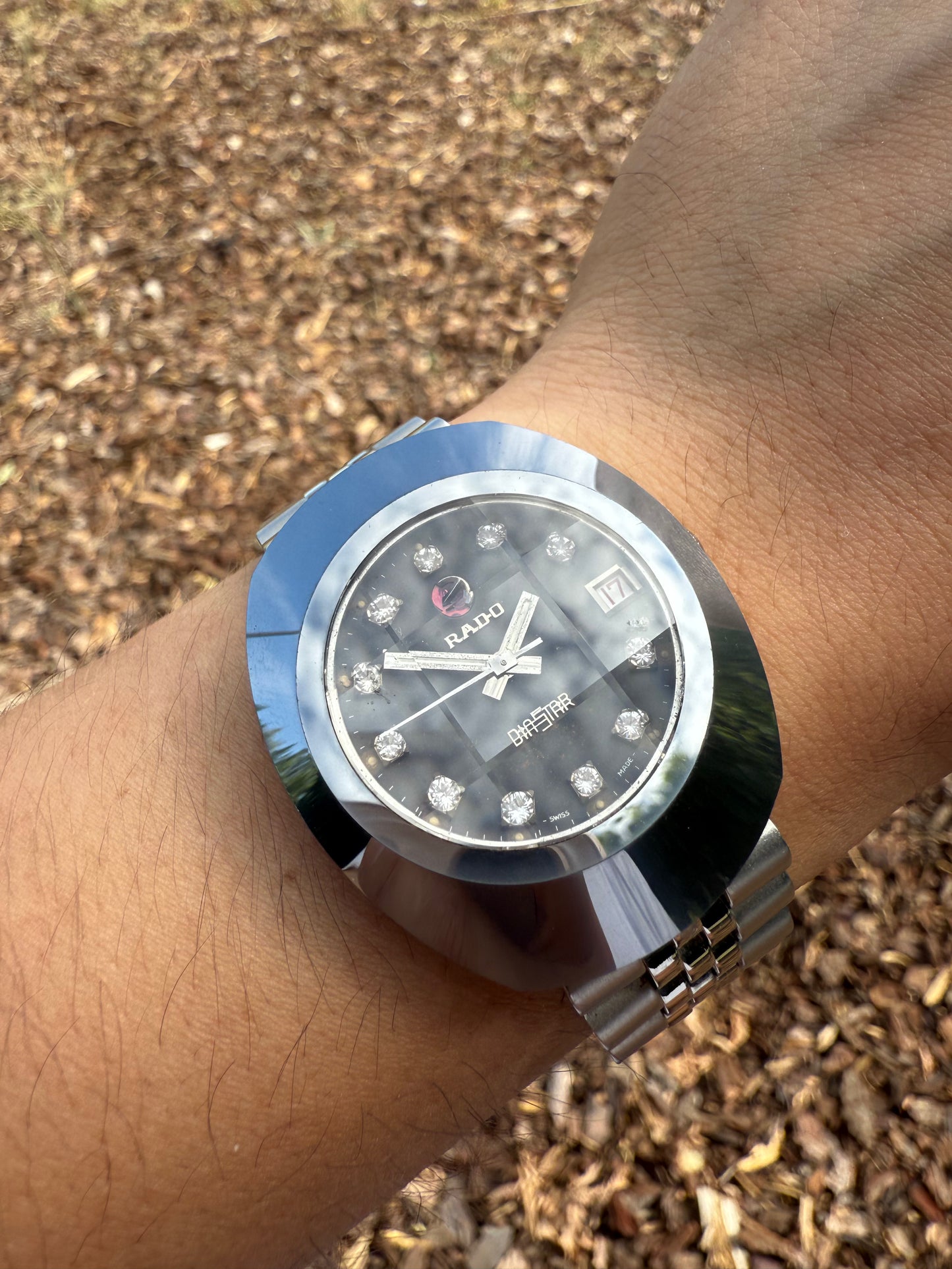 Rado diastar diamond dial