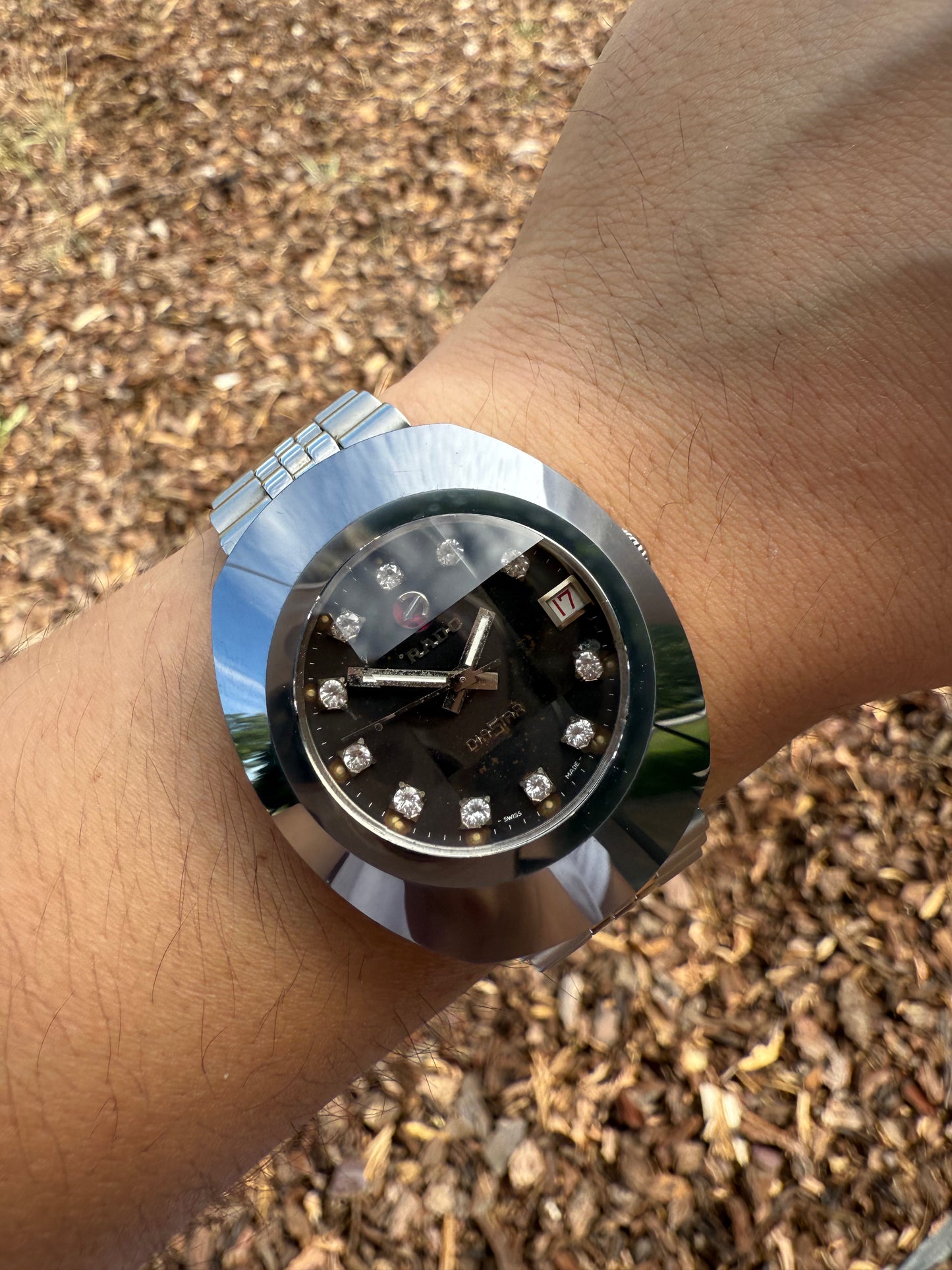 Rado diastar diamond dial