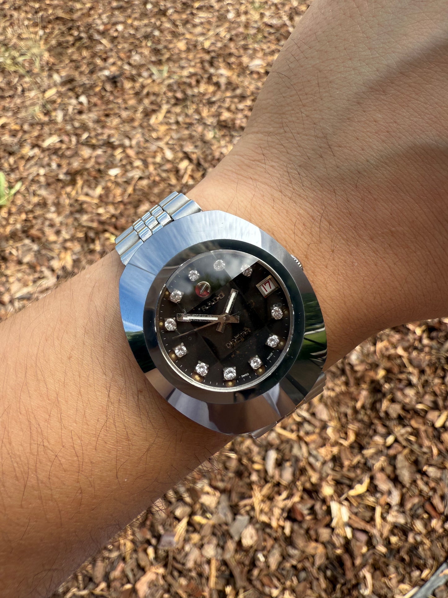 Rado diastar diamond dial