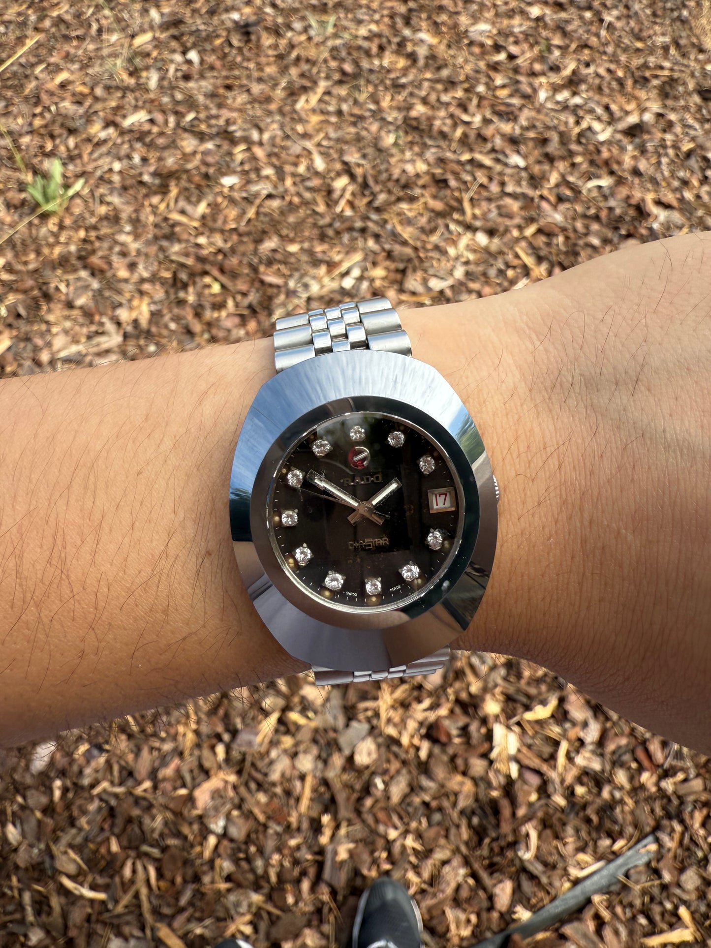 Rado diastar diamond dial