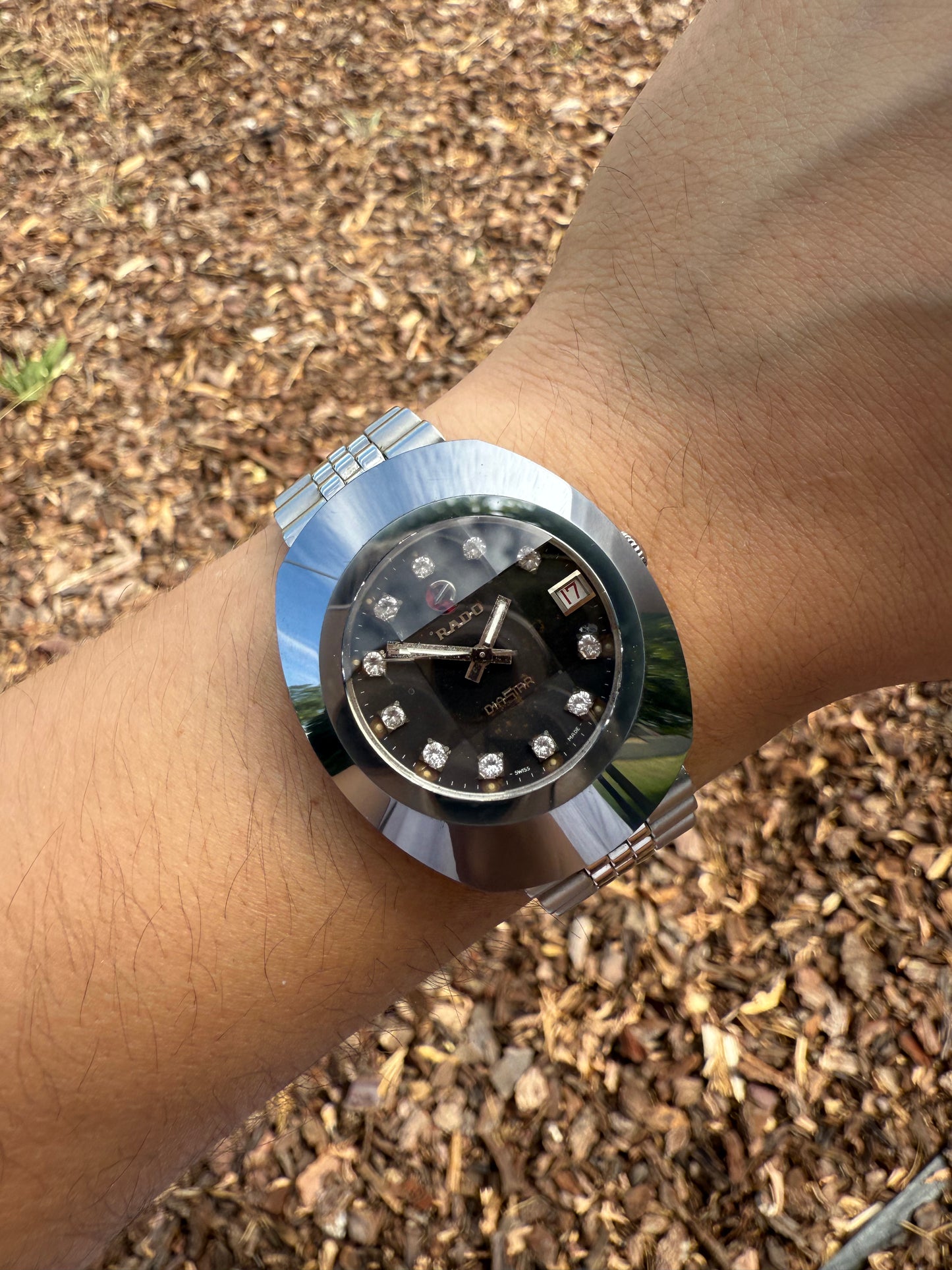 Rado diastar diamond dial