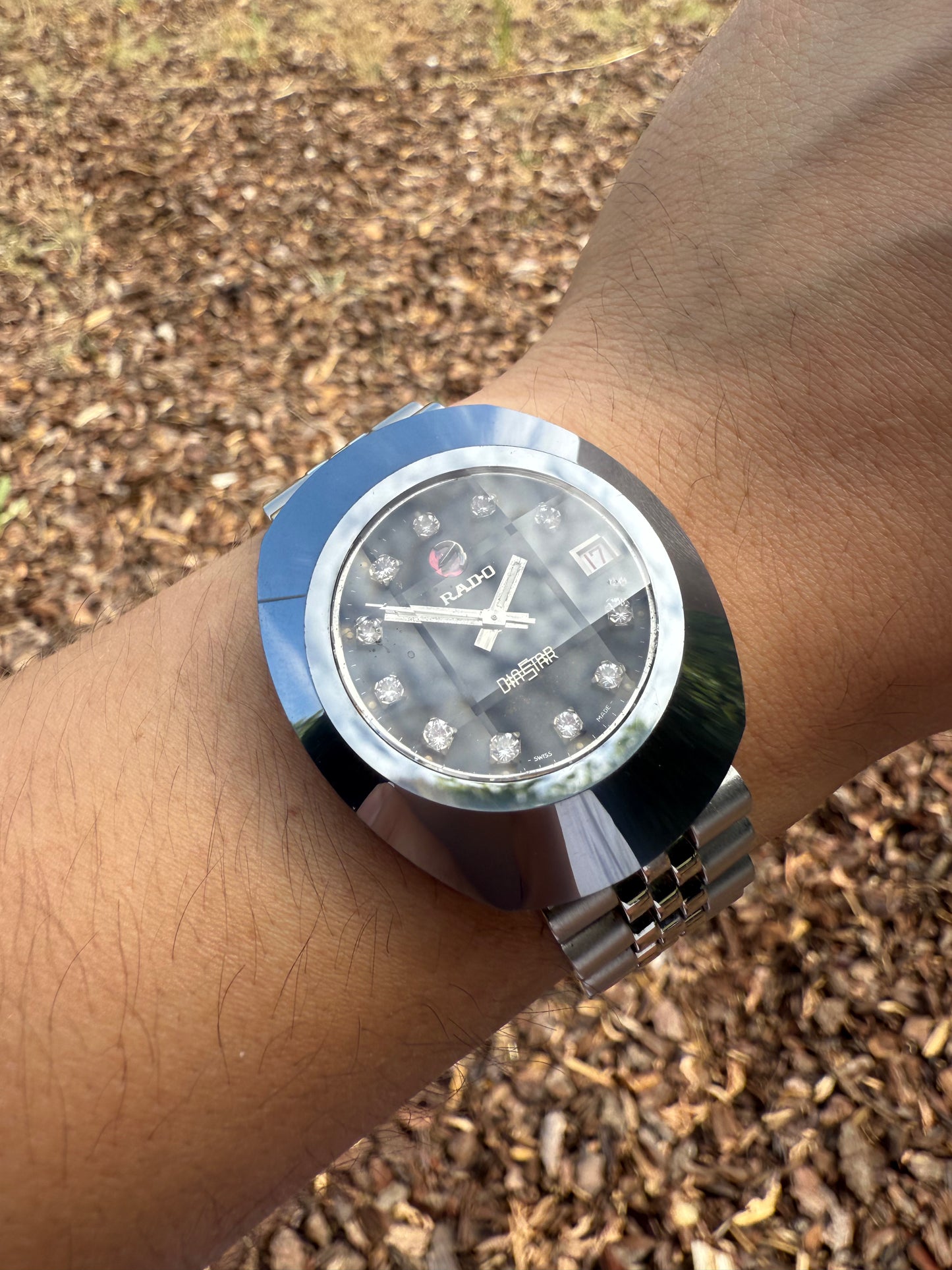 Rado diastar diamond dial