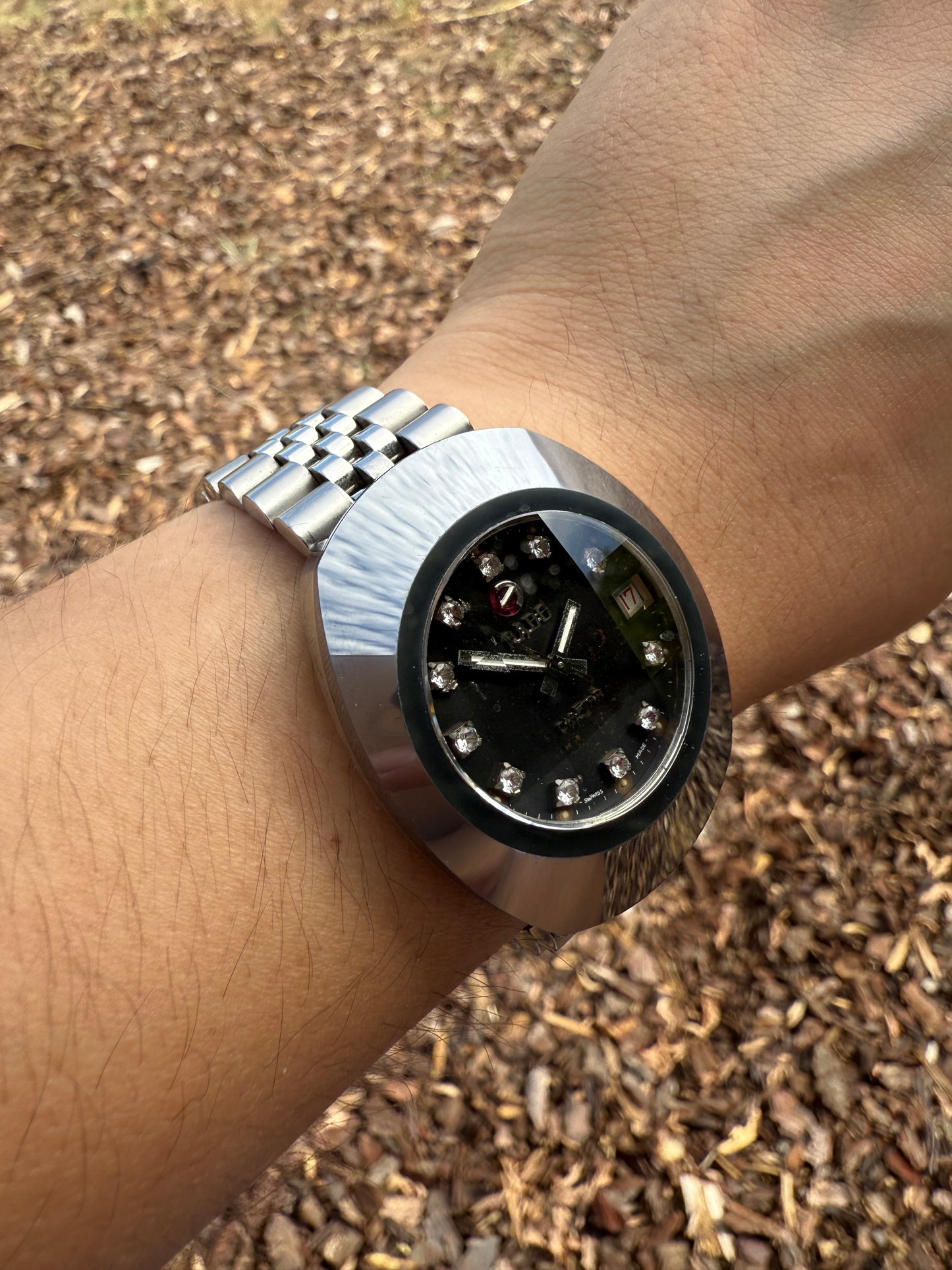 Rado diastar diamond dial