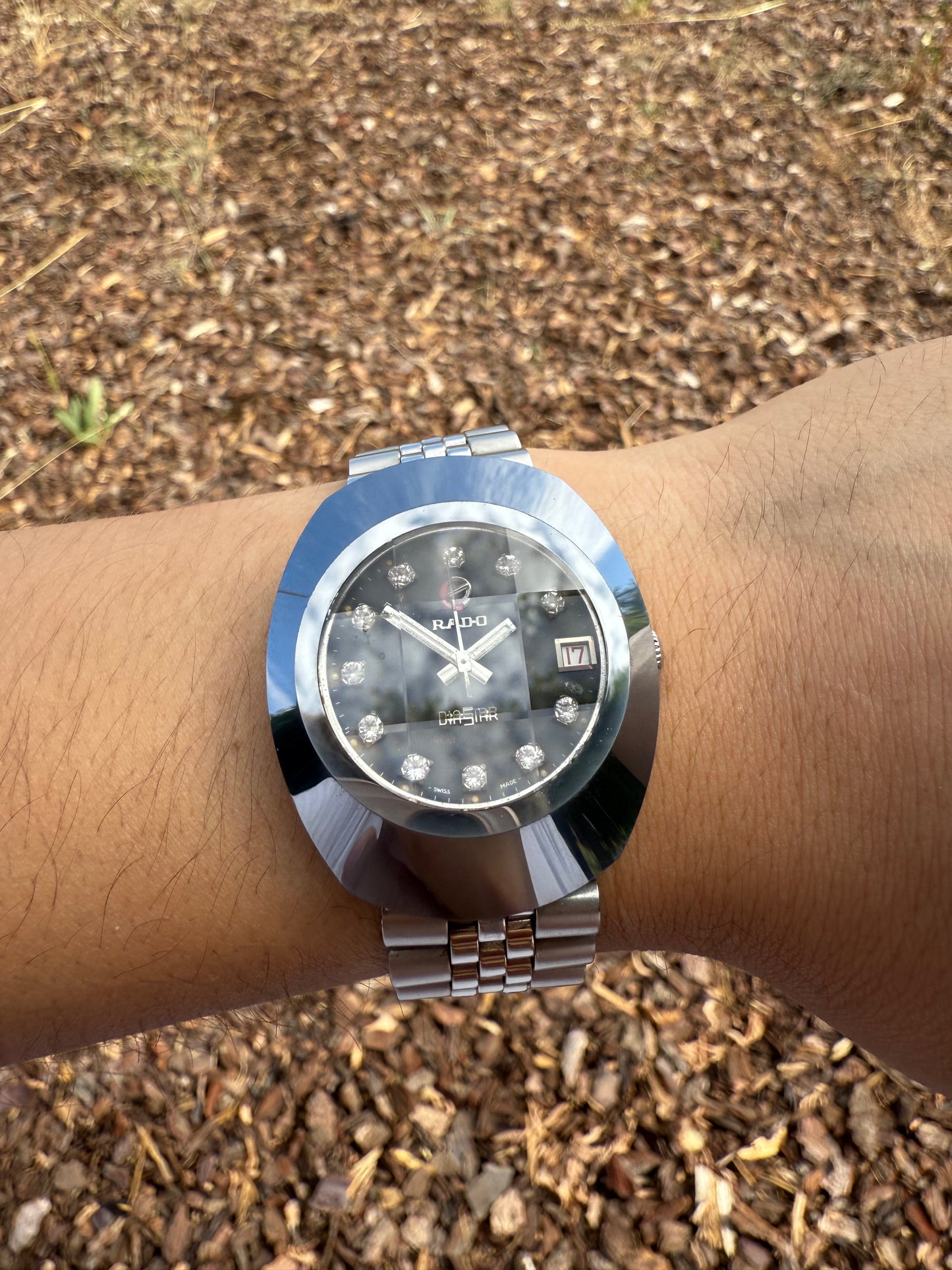 Rado diastar diamond dial