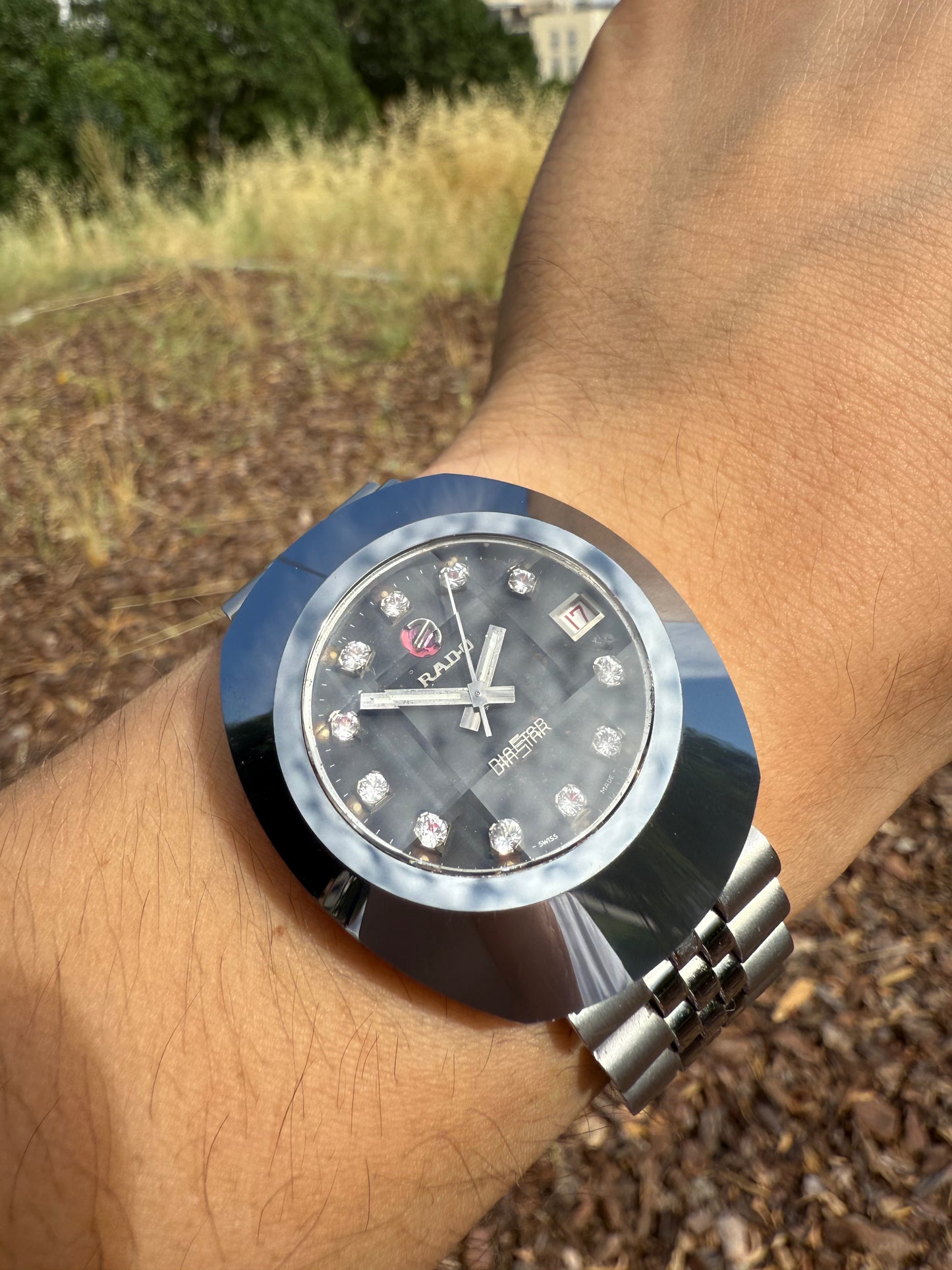 Rado diastar diamond dial