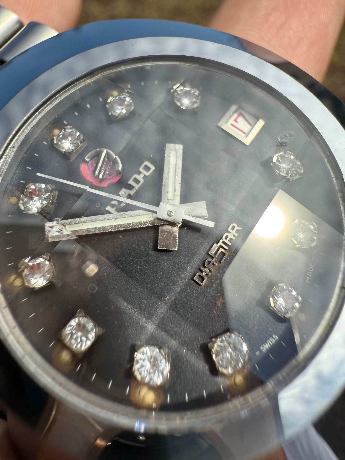 Rado diastar diamond dial