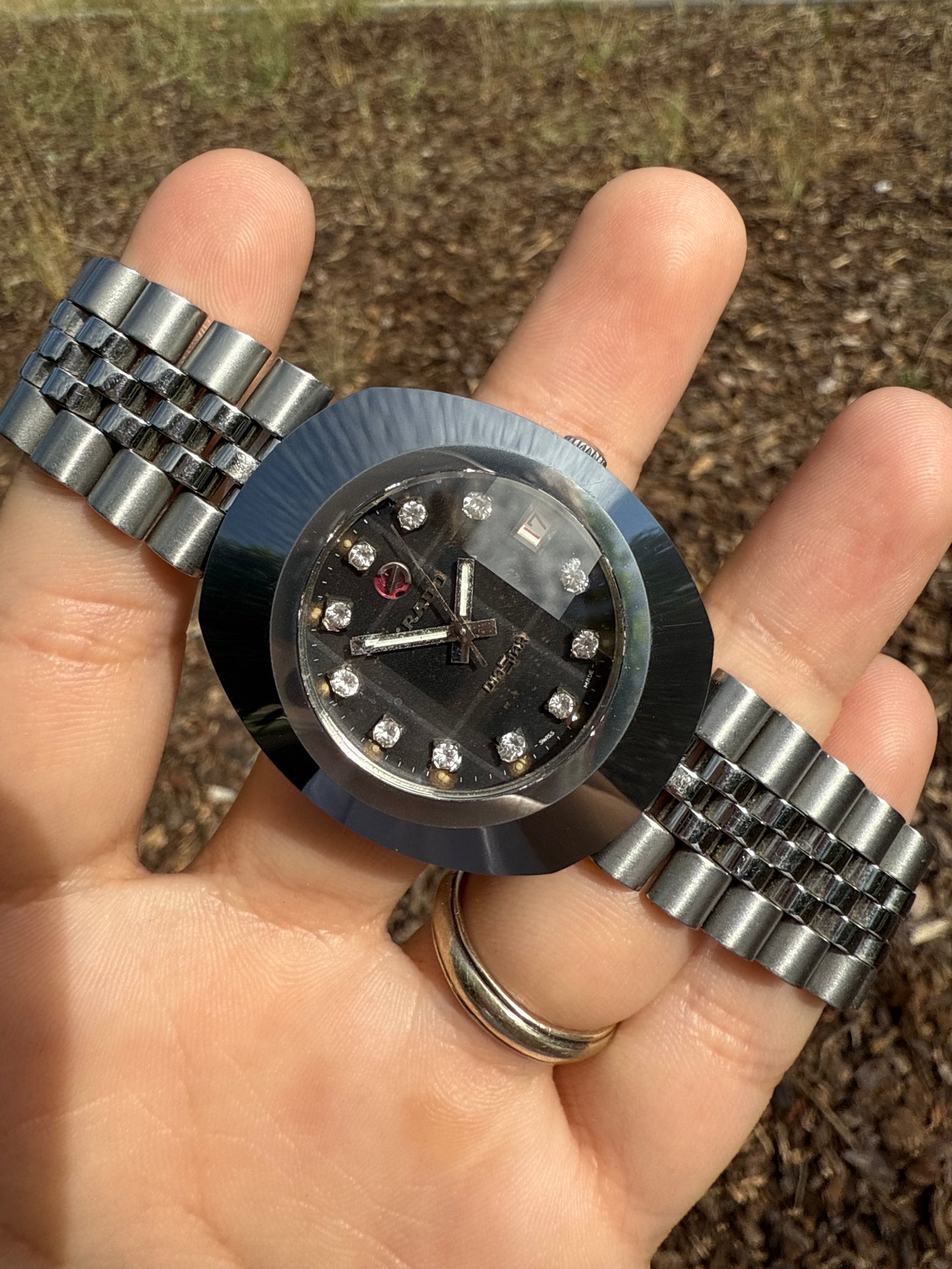 Rado diastar diamond dial