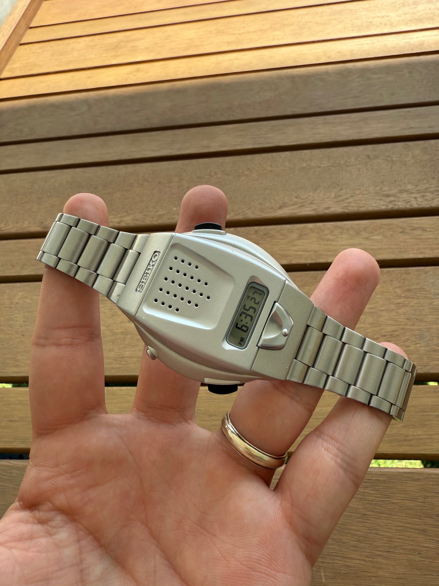 Emblematico Seiko Parlante