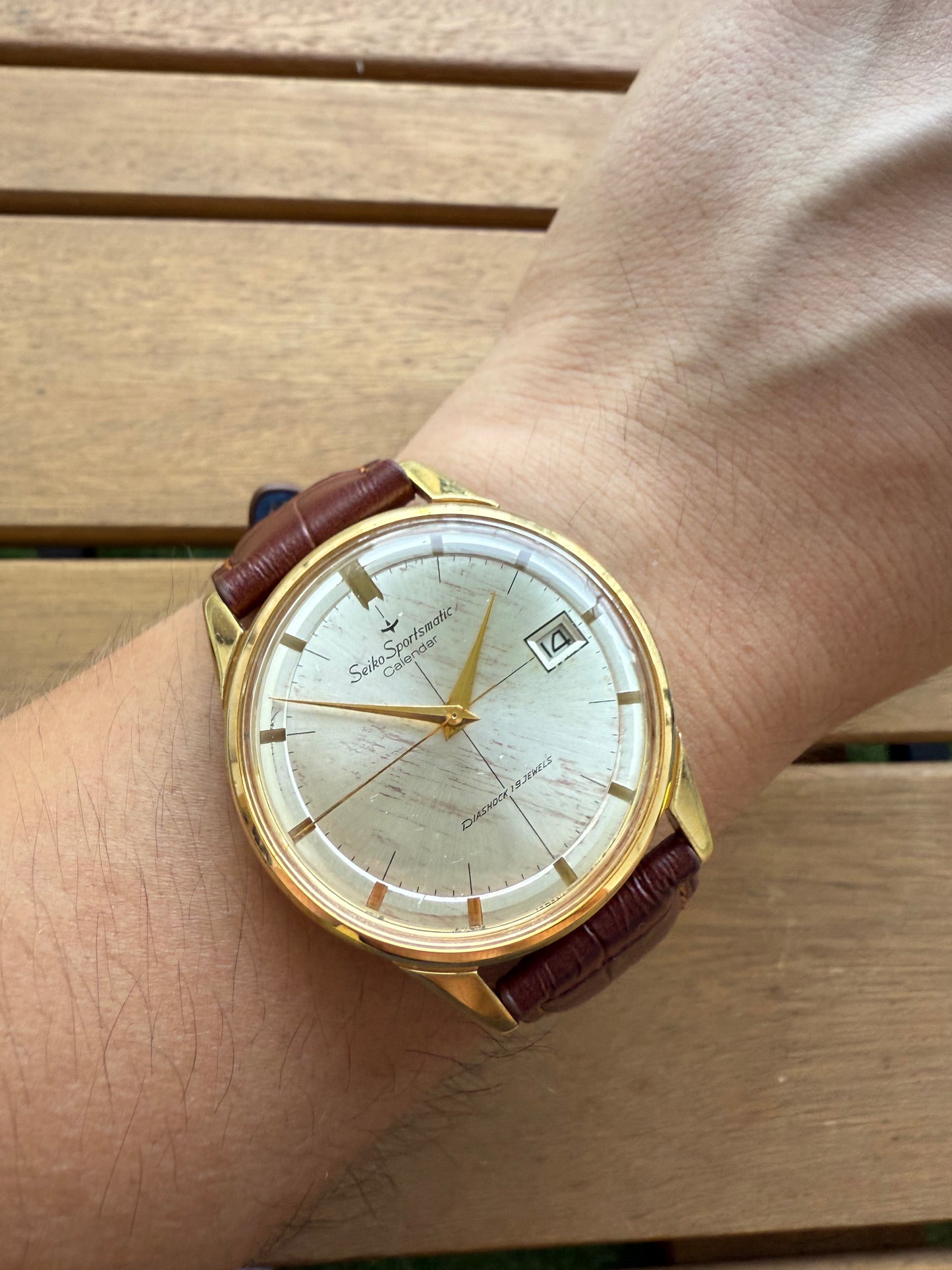 Seiko Sportsmatic Calendar 19 jewels