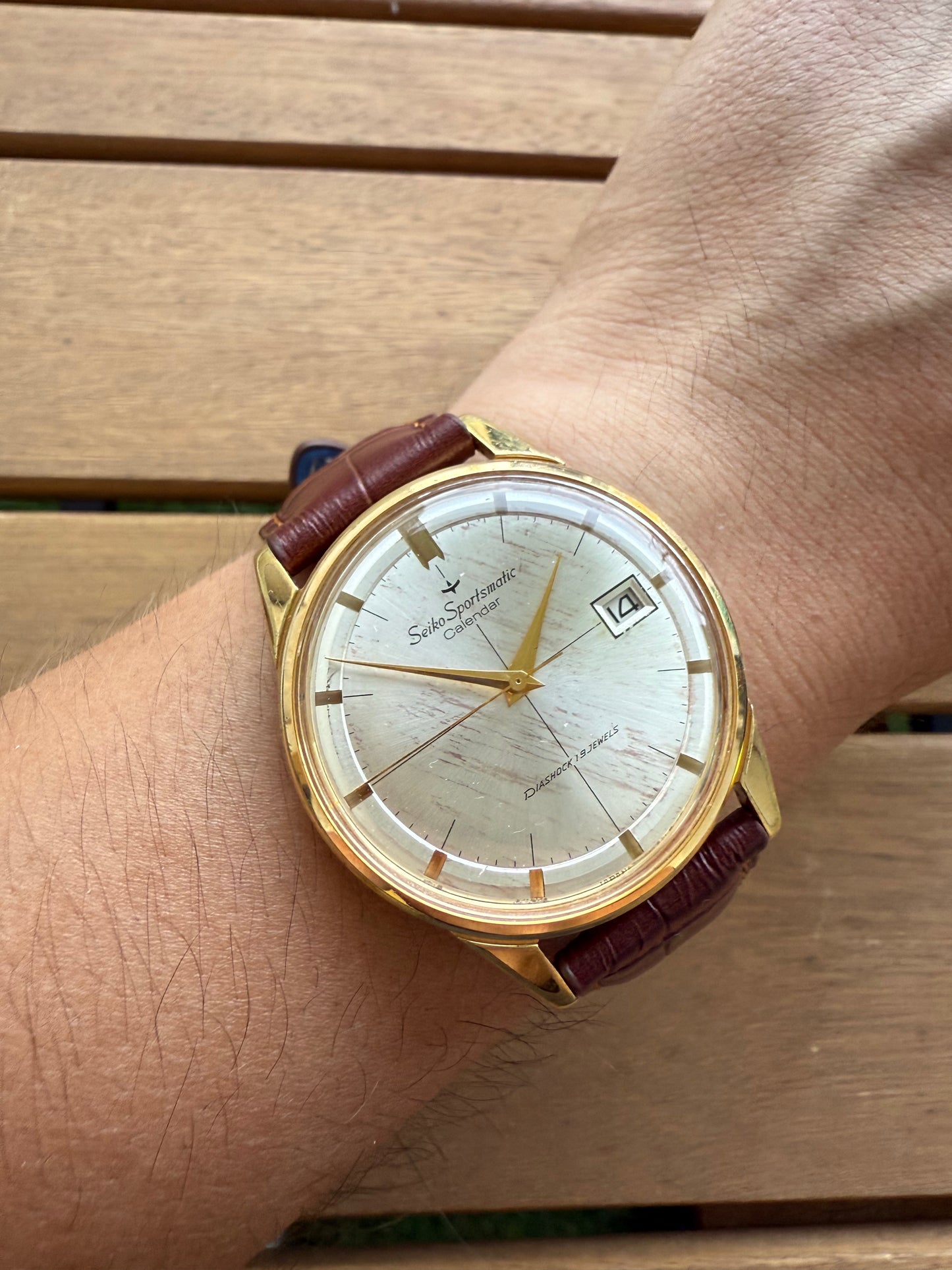 Seiko Sportsmatic Calendar 19 jewels