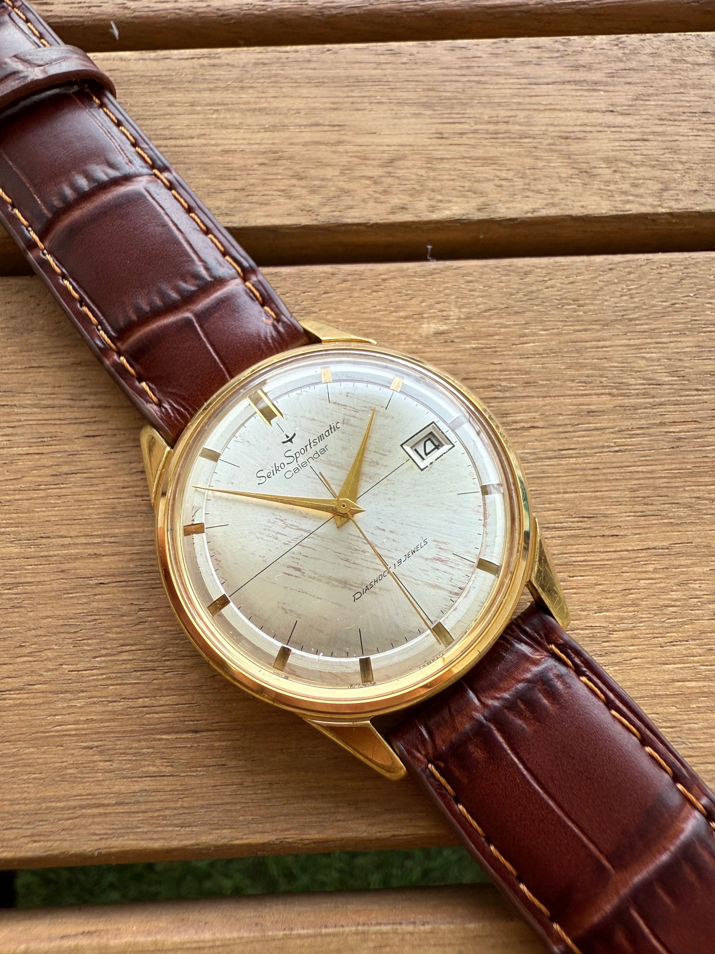Seiko Sportsmatic Calendar 19 jewels