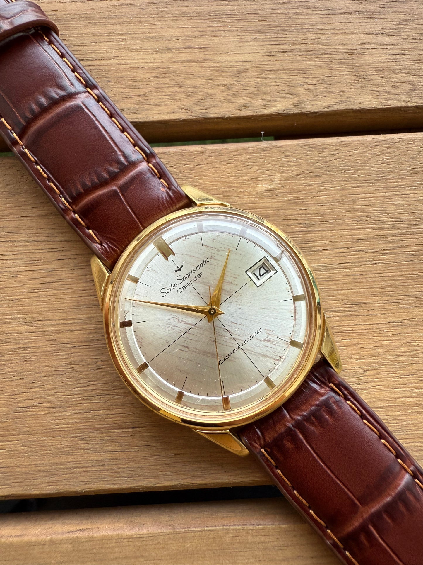 Seiko Sportsmatic Calendar 19 jewels
